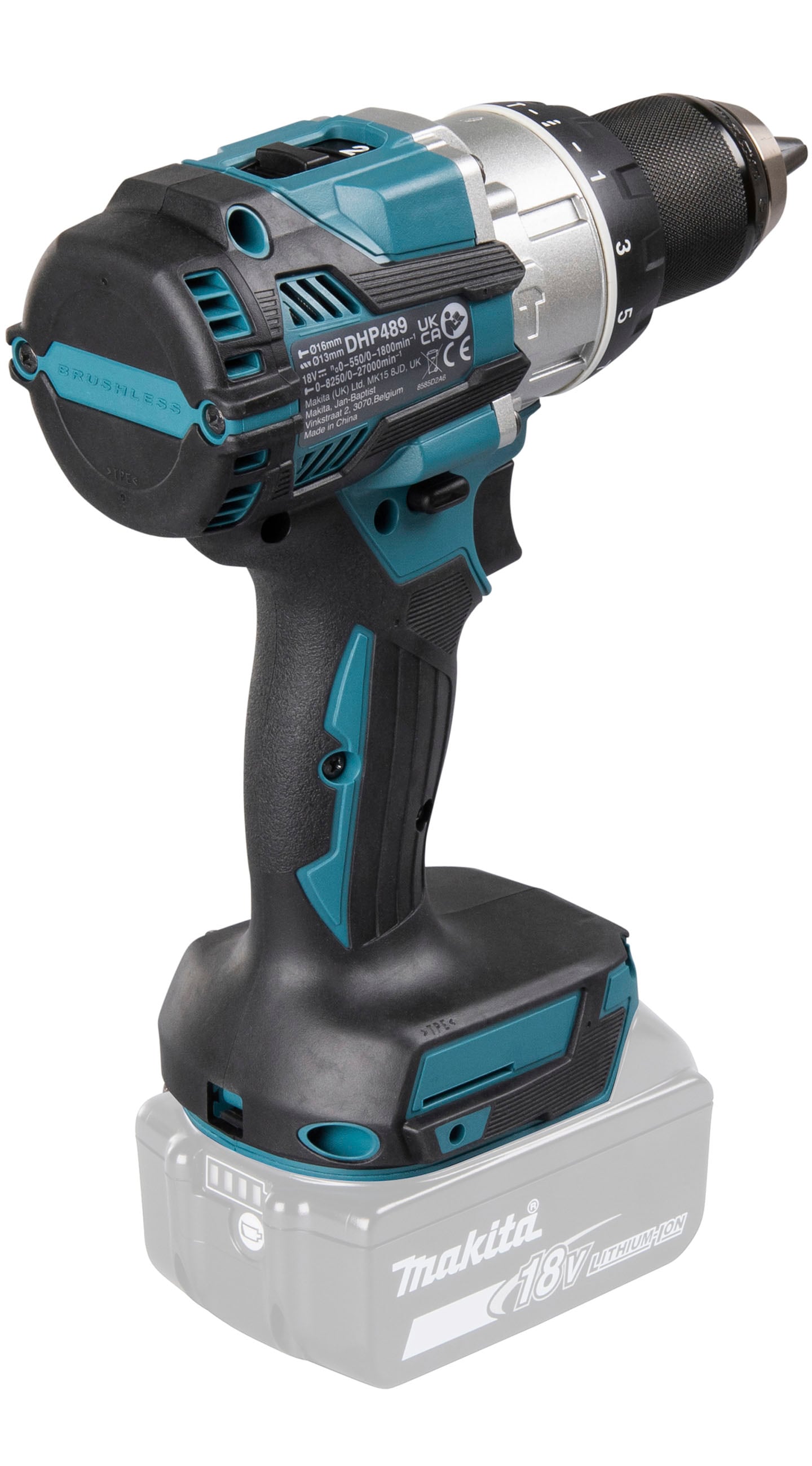 Makita Akku-Schlagbohrschrauber »»DHP489Z««, 18V, 73 Nm, 0-1.800 min-1