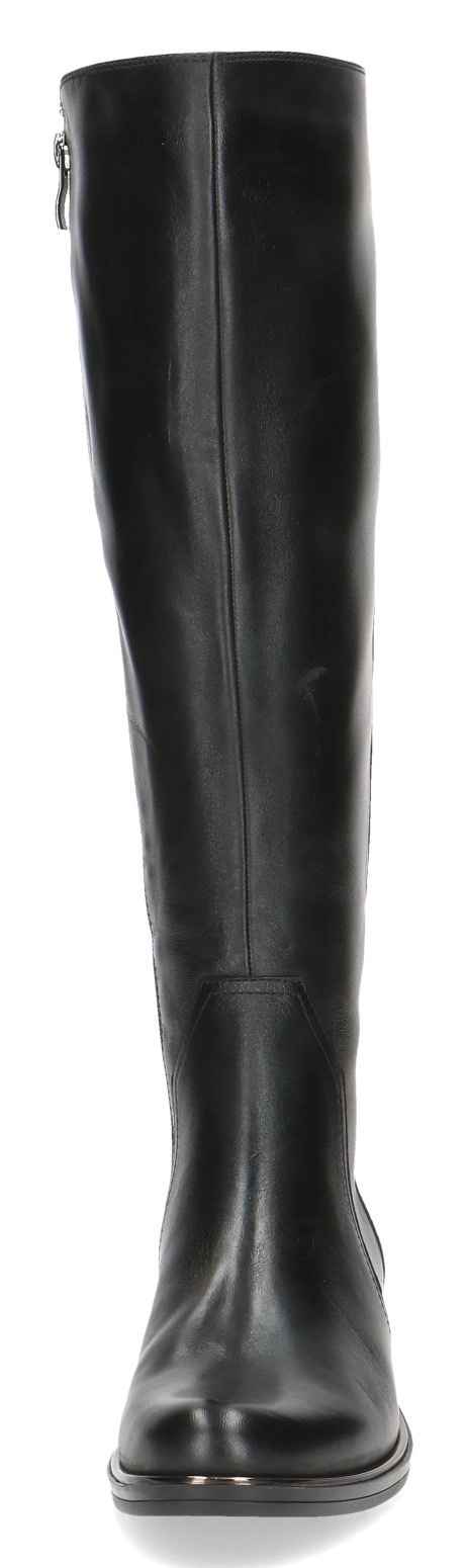 Caprice Stiefel, Blockabsatz, Langschäfter, Businessstiefel in bequemer Weite