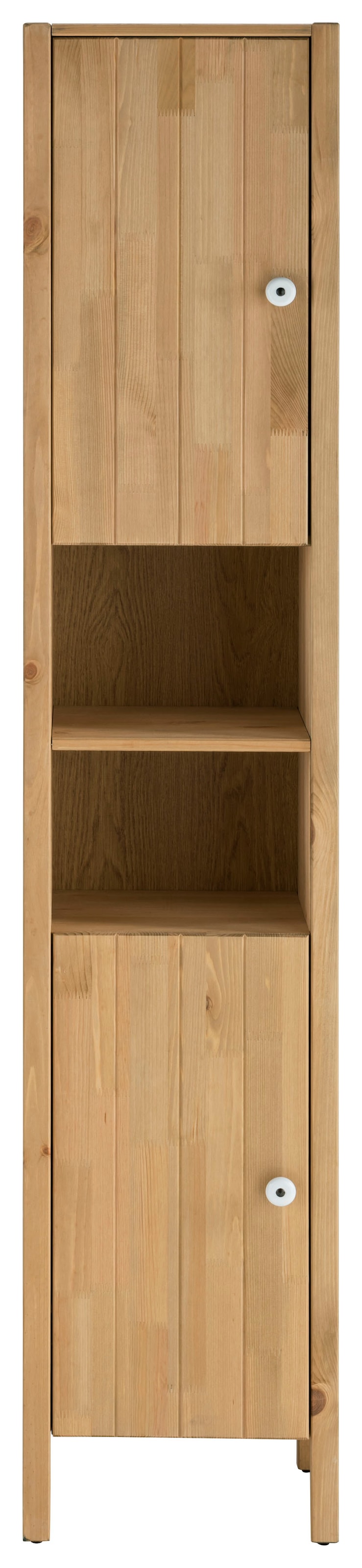 Hochschrank »Tina«, Badmöbel, Schrank, Breite 31,5 cm, Massivholz