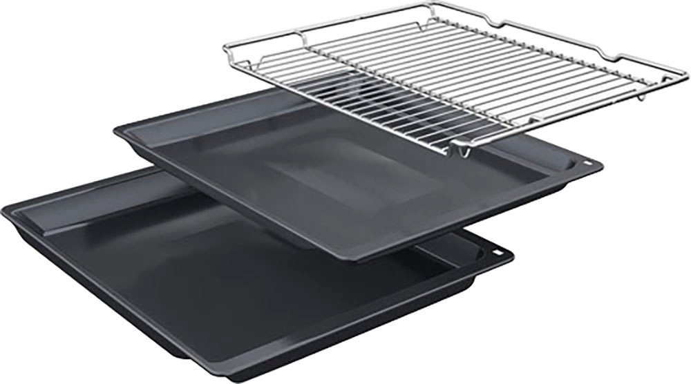 NEFF Pyrolyse Backofen N 70 »B24CR71N0«, mit Teleskopauszug nachrüstbar, Pyrolyse-Selbstreinigung, AirFry-Funktion