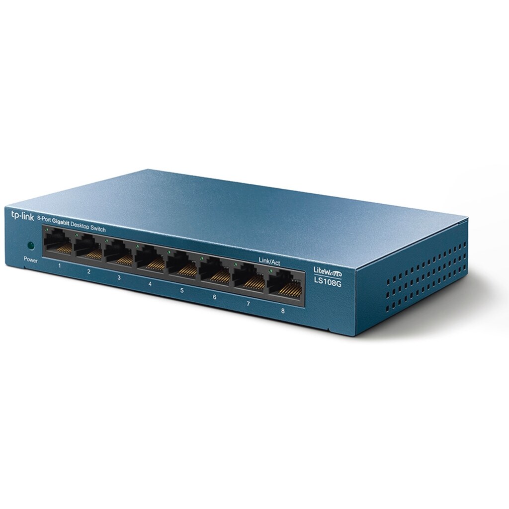 TP-Link Netzwerk-Switch »LS108G LiteWave 8-Port Gigabit Desktop Switch«, (1 St.)