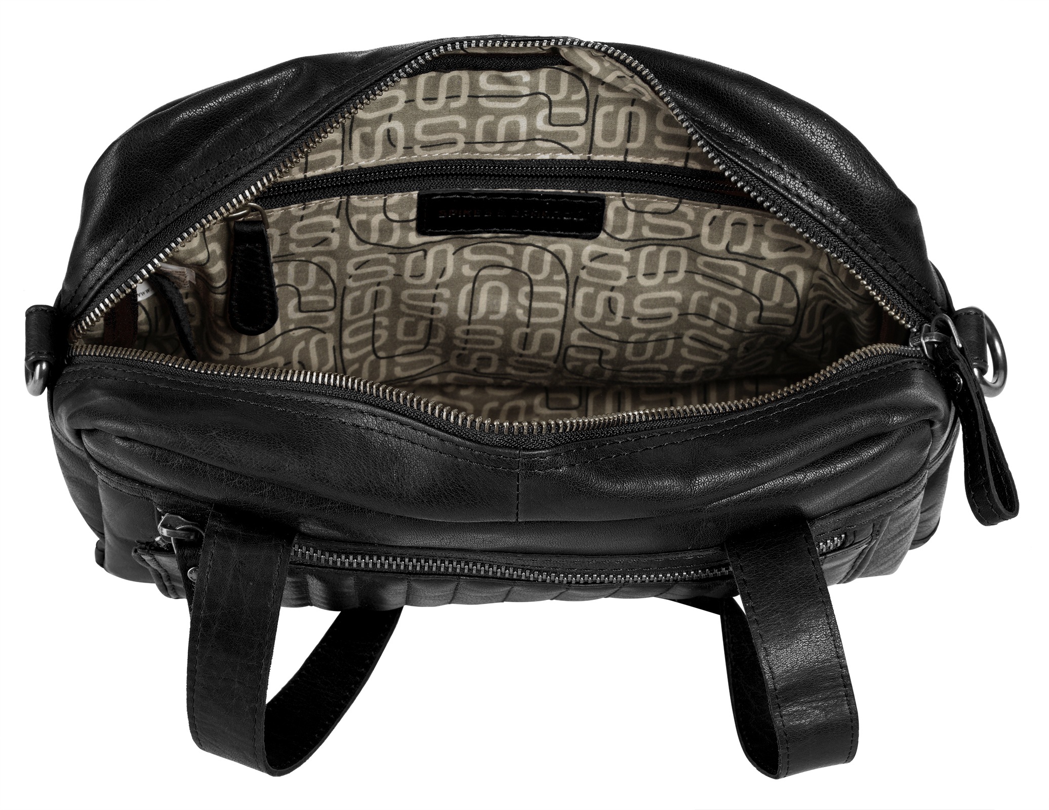 Spikes & Sparrow Henkeltasche, echt Leder