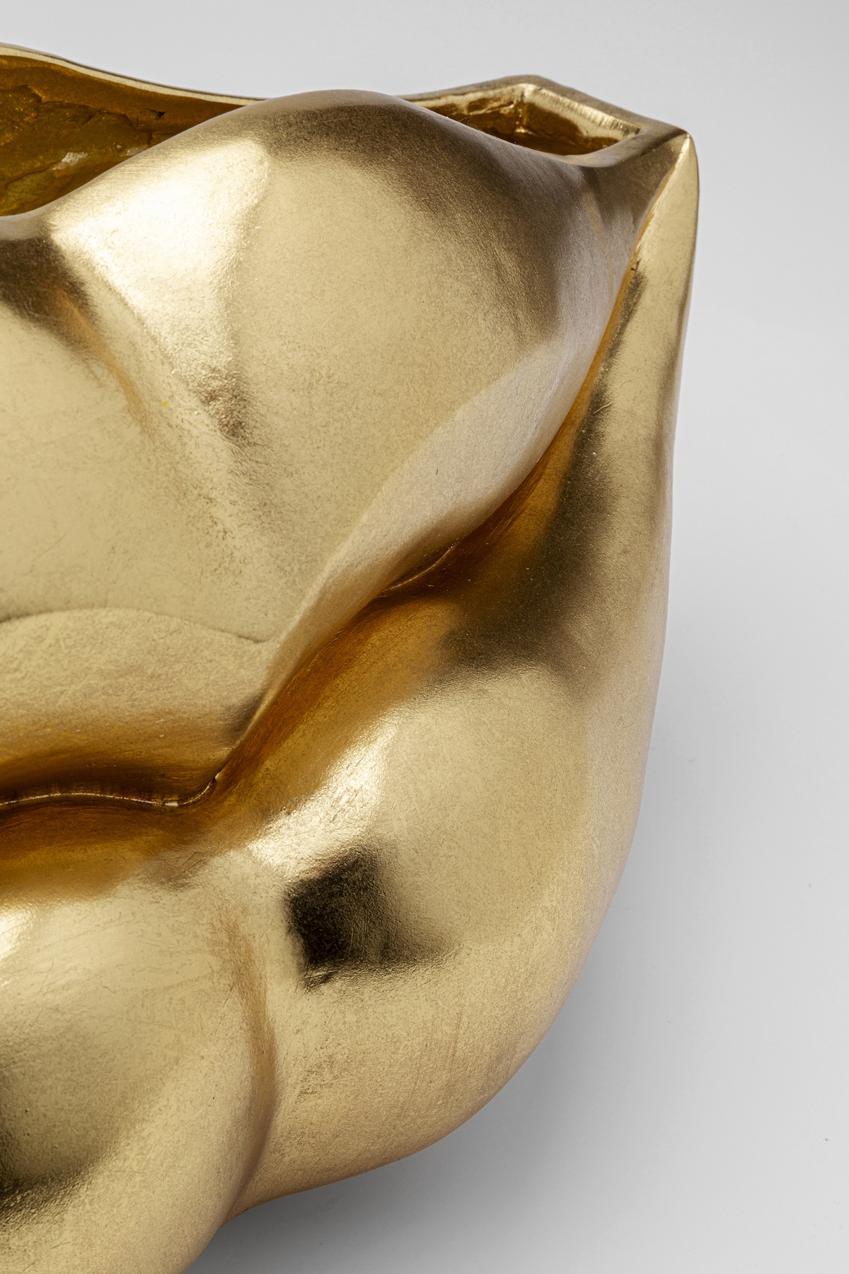Kare Design Dekovase »Lips Gold 30cm«