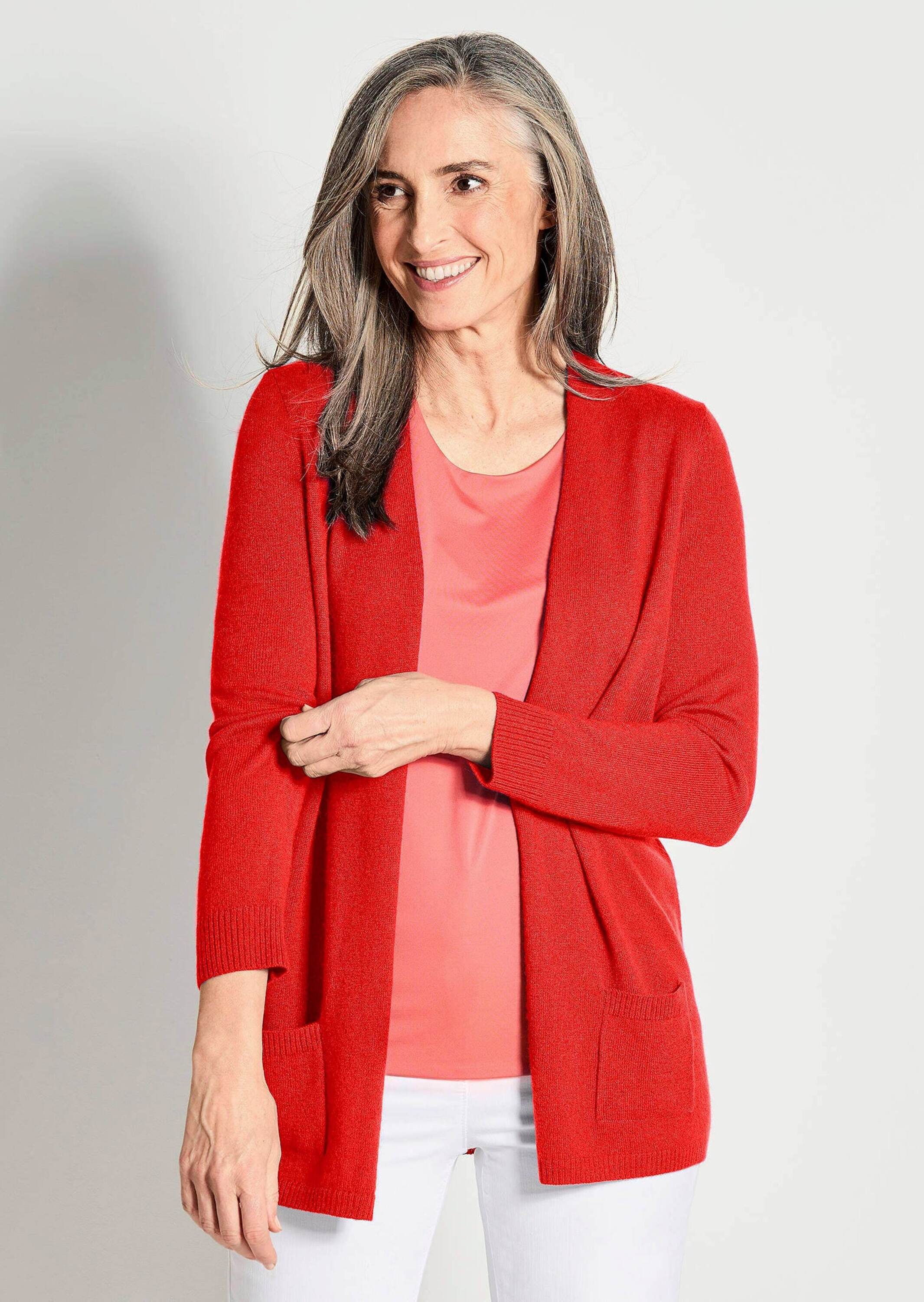 GOLDNER Strickjacke »Kaschmirstrickjacke Kuschelweiche Kaschmir-Strickjacke«