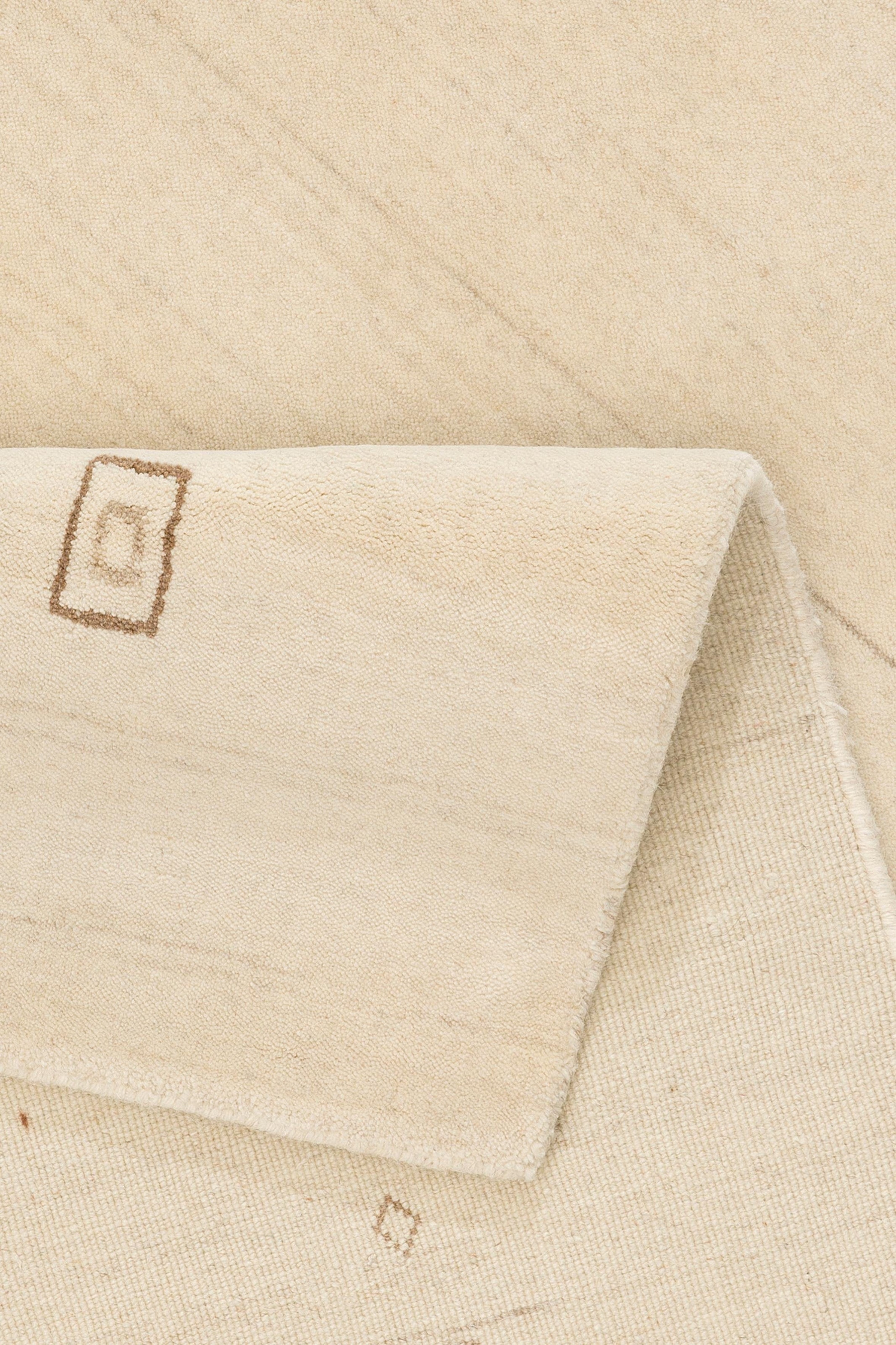 OTTO home Wollteppich »Felia« rechteckig 12 mm Höhe reine Wolle, handgewebt, mit Bordüre