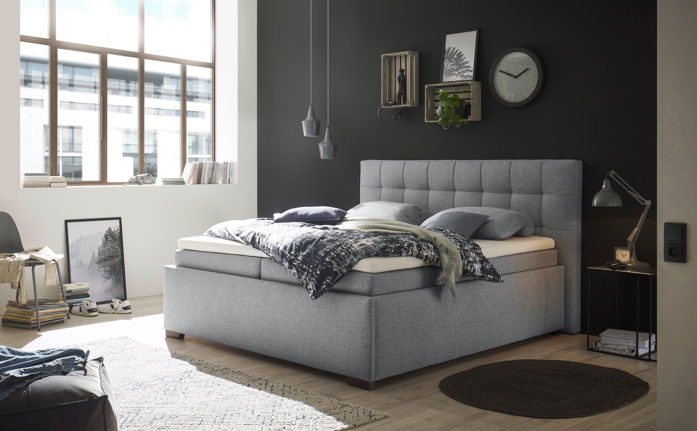 ED EXCITING DESIGN Boxbett »Artos« inkl. zwei Bettkästen