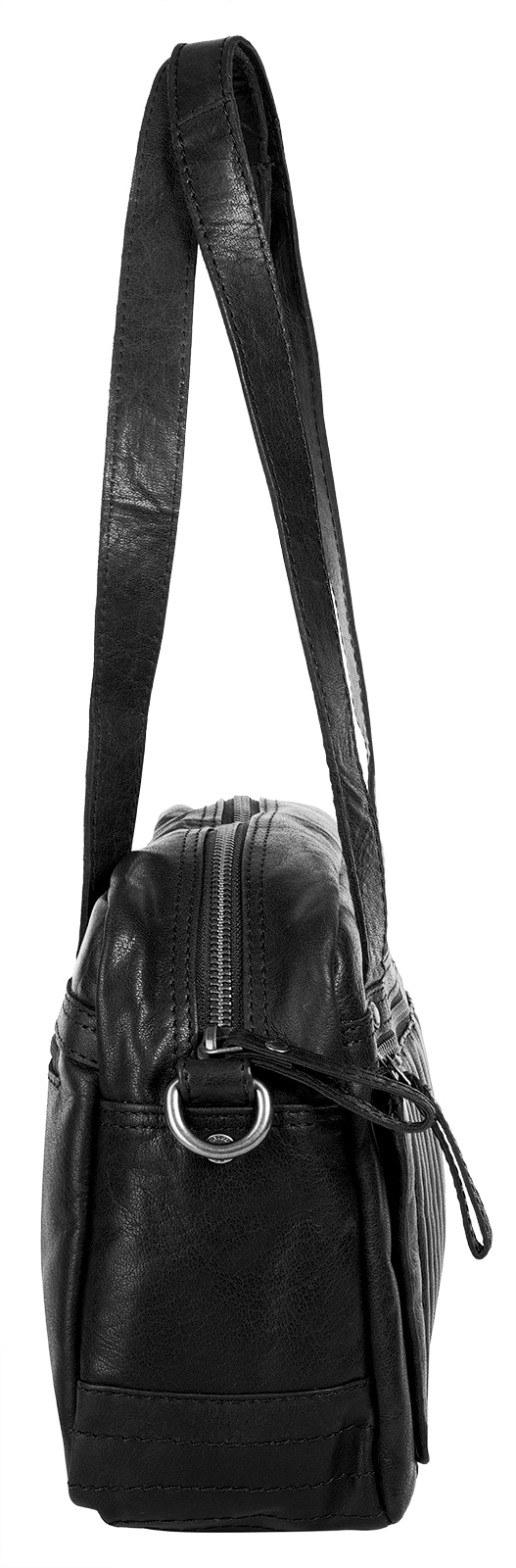 Spikes & Sparrow Henkeltasche, echt Leder