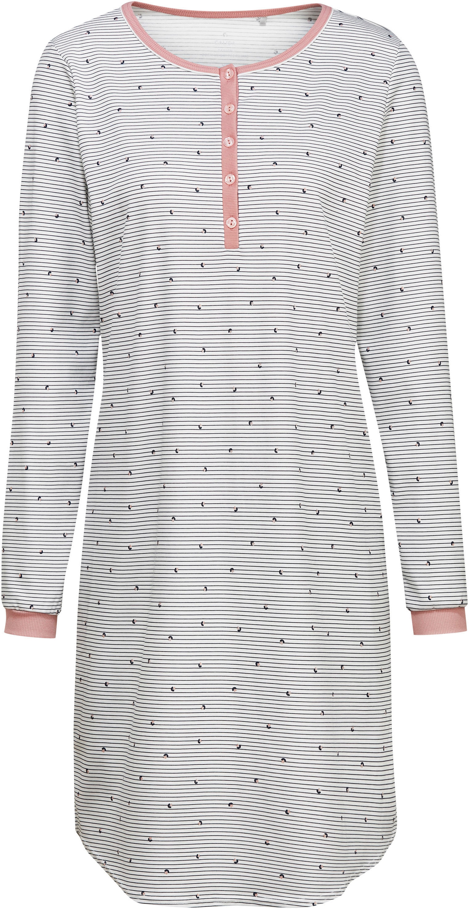 CALIDA Nachthemd »Sweet Dreams«, Modern Fit, feine Streifen