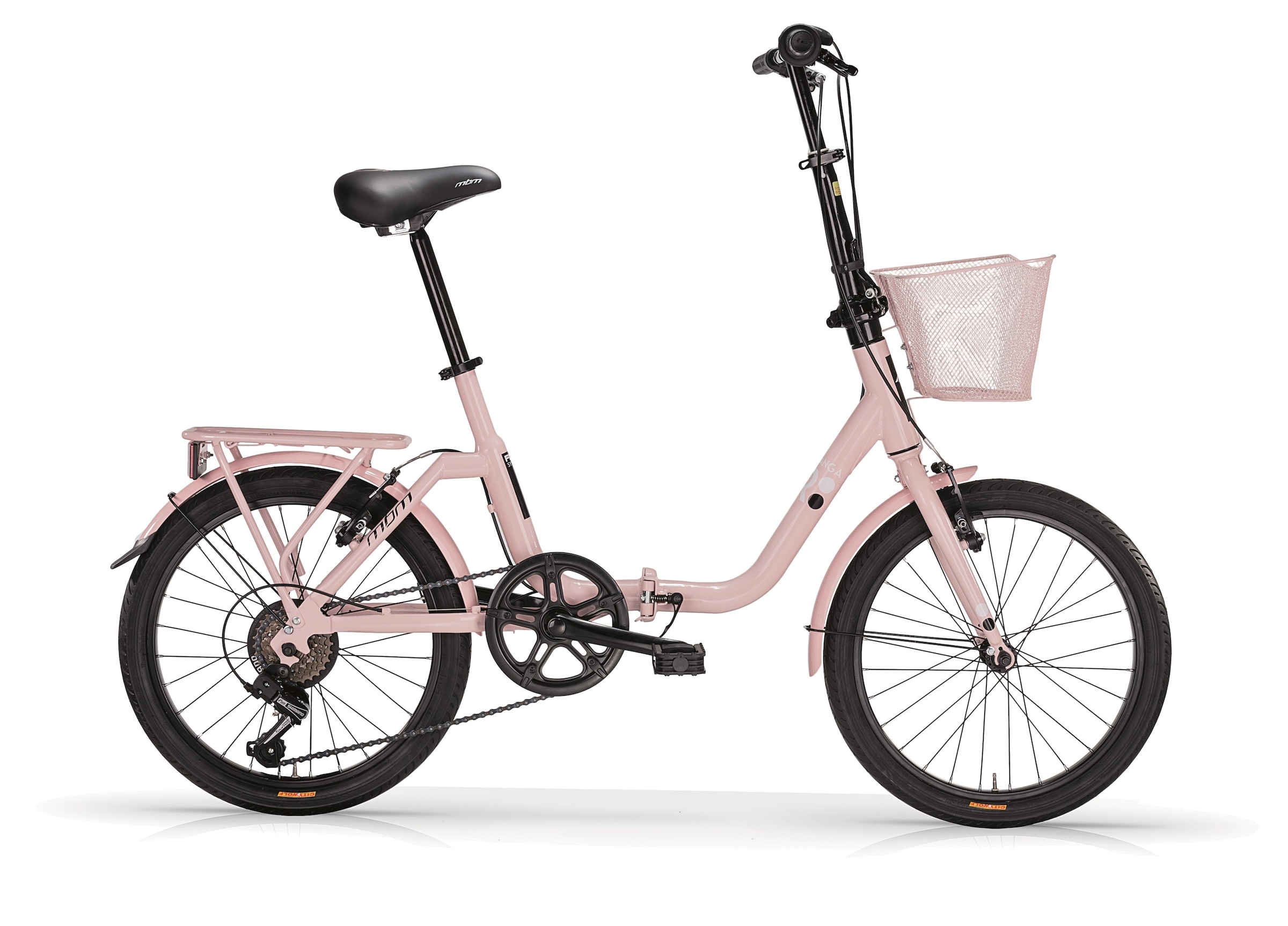 MBM Faltrad »Klapprad 20 Zoll KANGAROO rosa«