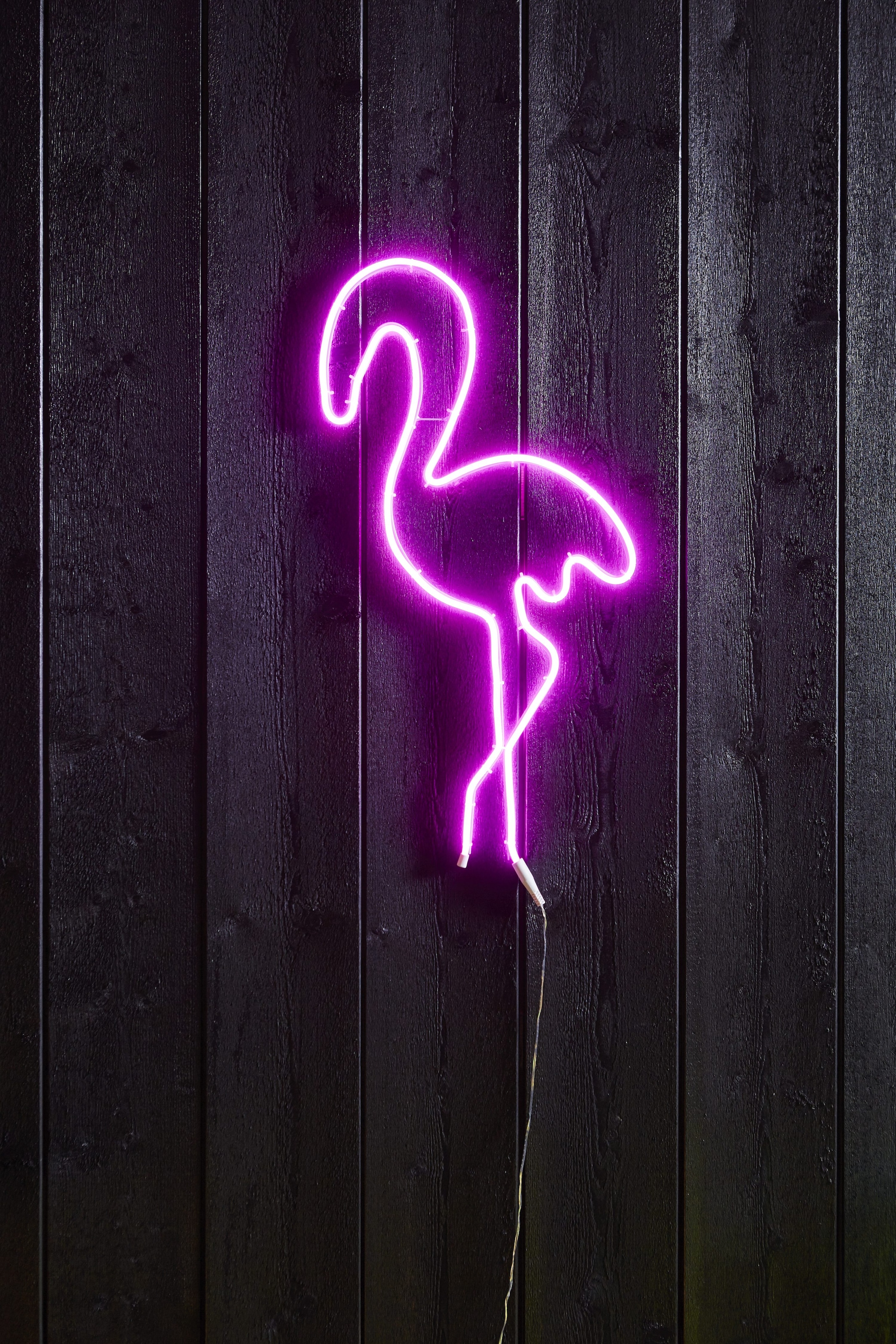 Parforce Traditional Hunting LED Dekofigur »Flat Neon LED Silhouette« LED-Board 1 Stk. pinkes Licht, flache Bauform, 5 m Zuleitung, Außentrafo inklusive