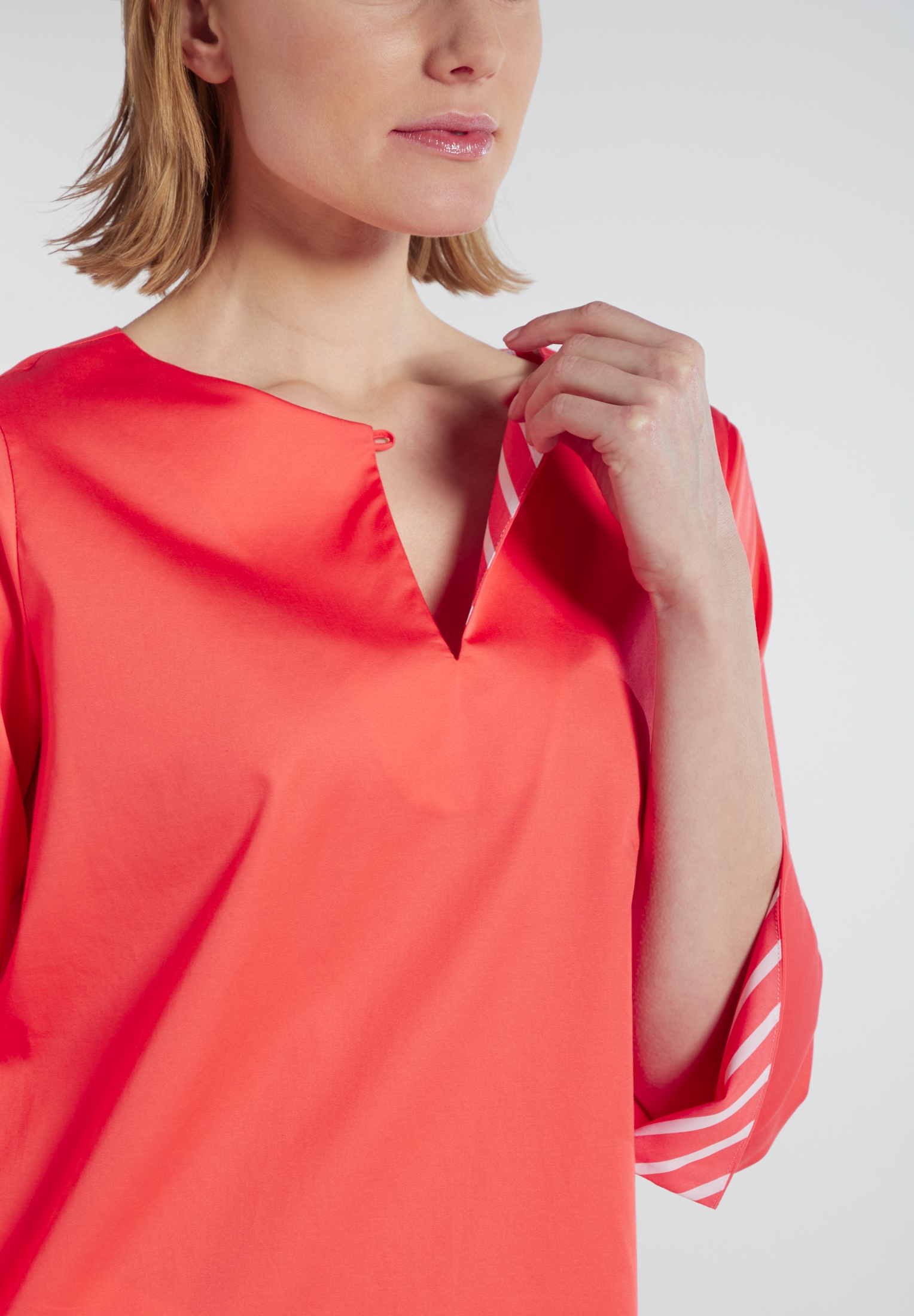 Eterna Shirtbluse »LOOSE FIT« EASY IRON (bügelleicht)