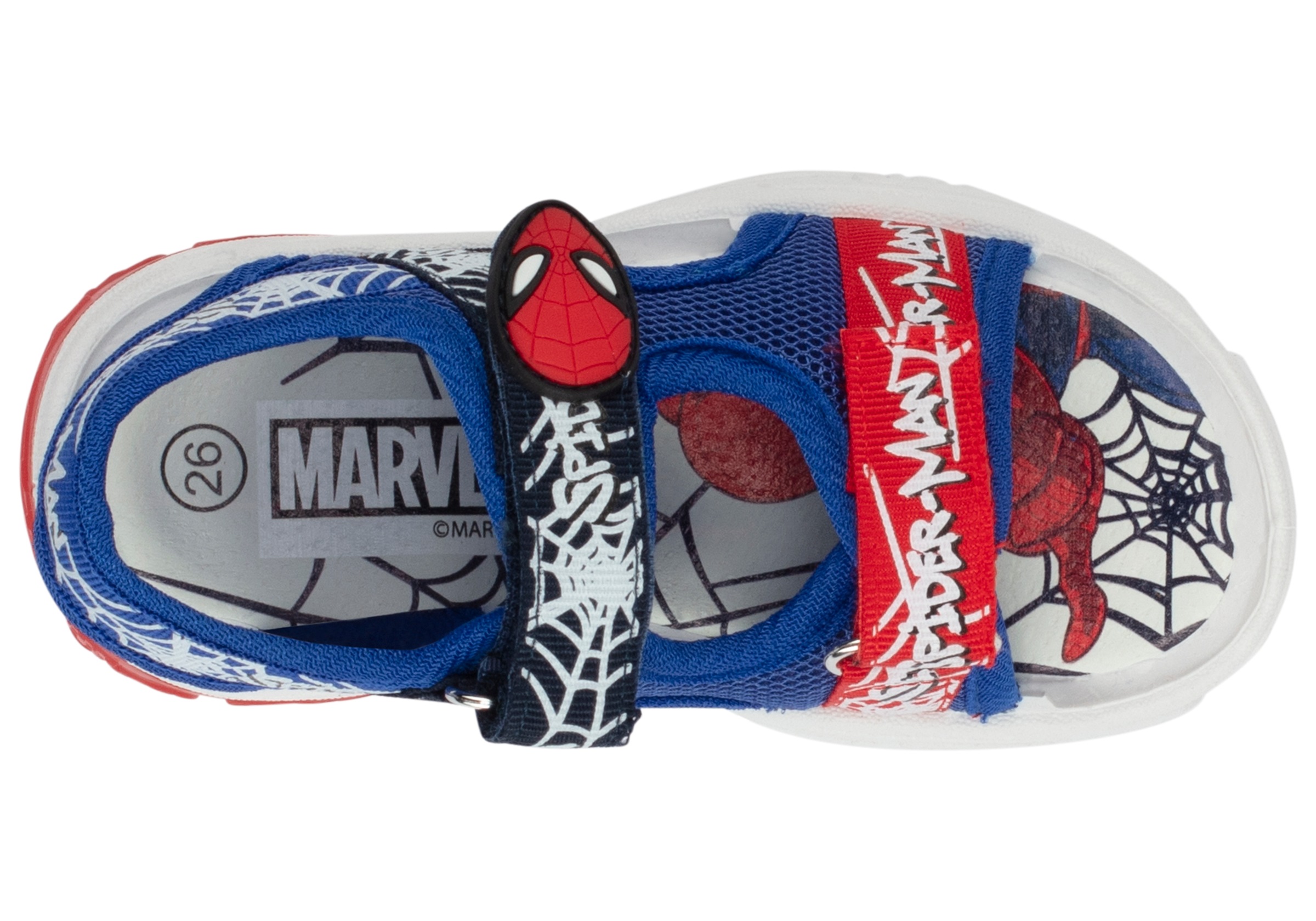 Disney Sandale »Spiderman«  mit cooler Blinkfunktion