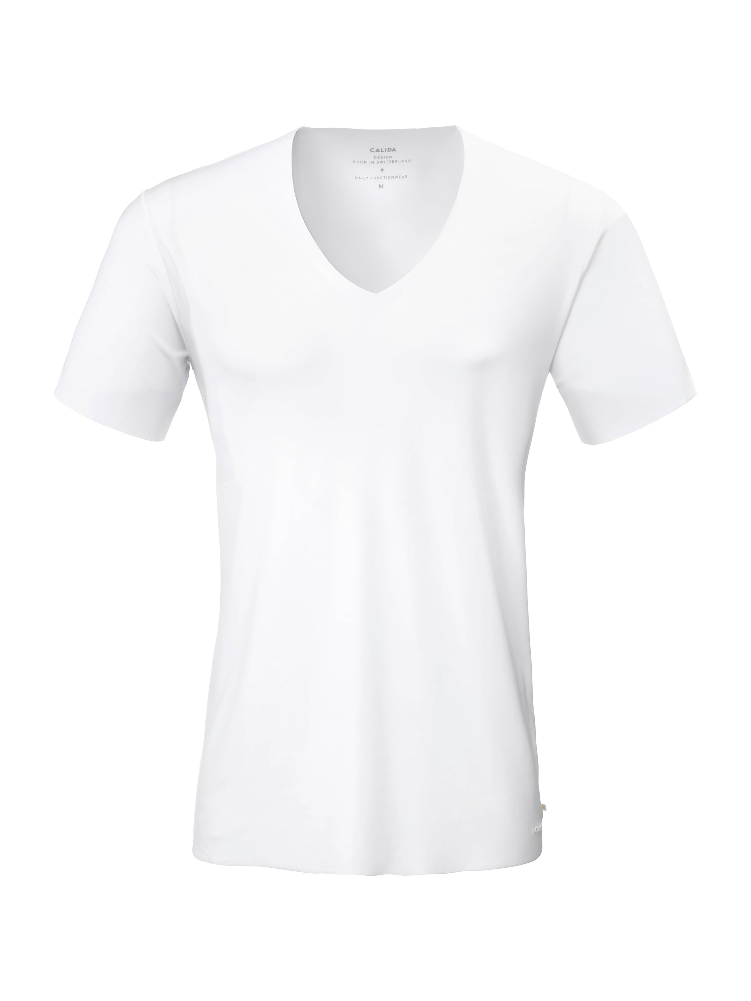 CALIDA Shirttop »Clean Line«, mit extra flacher Saum- und Kragenverarbeitung