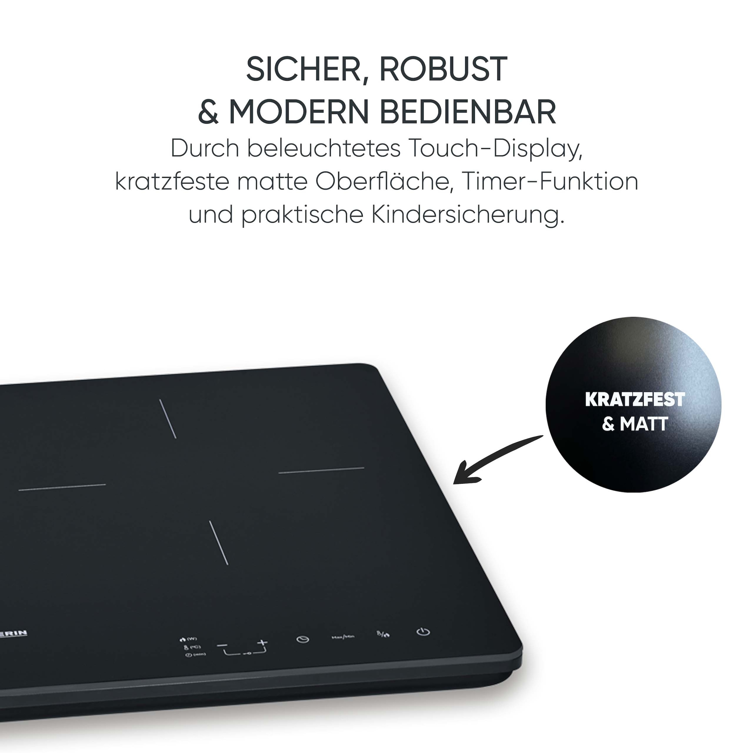 Severin Doppel-Induktionskochplatte »DK 1033«