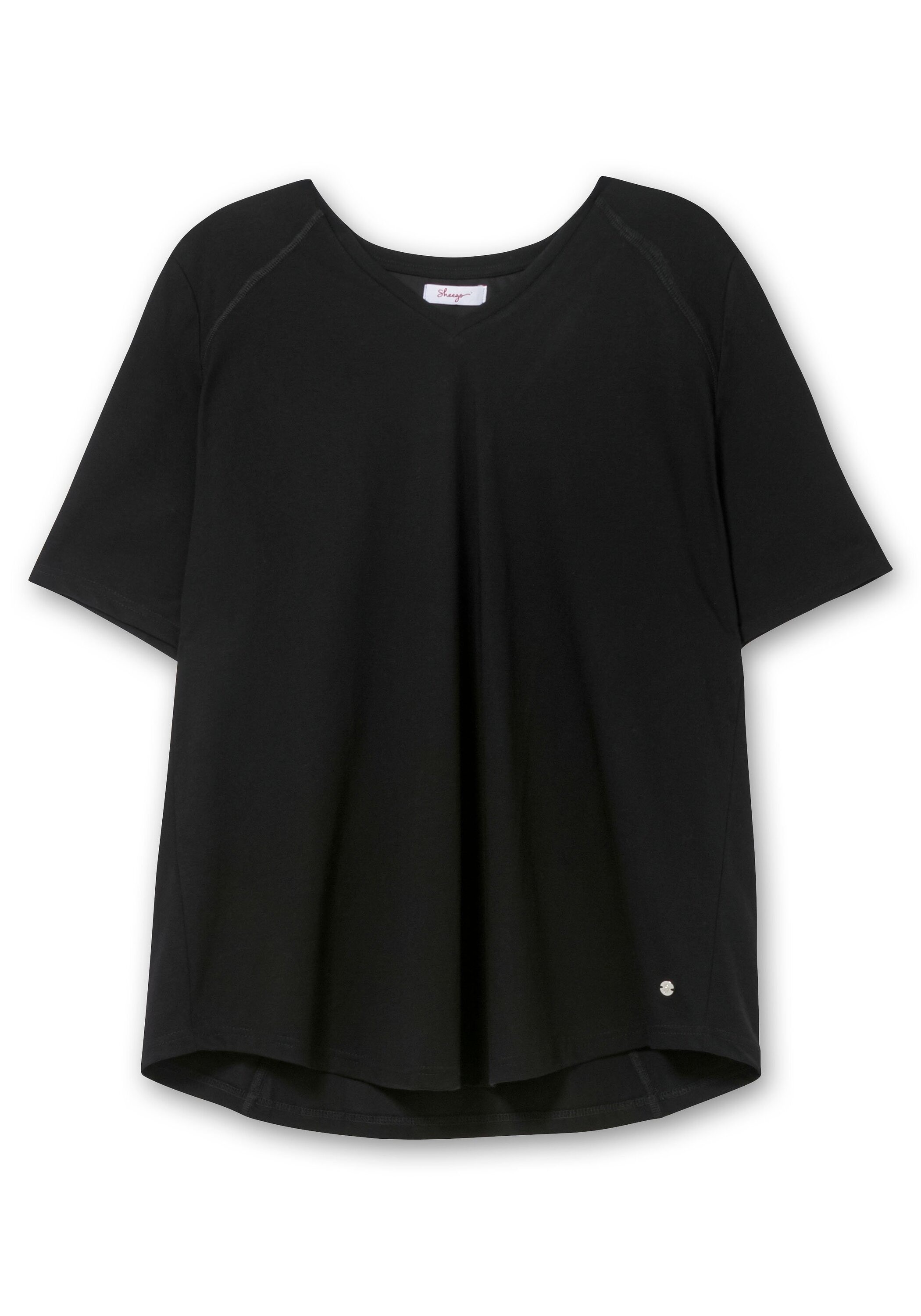 Sheego Funktionsshirt »Sportshirt atmungsaktiv, mit Mesh-Einsatz im Rücken«