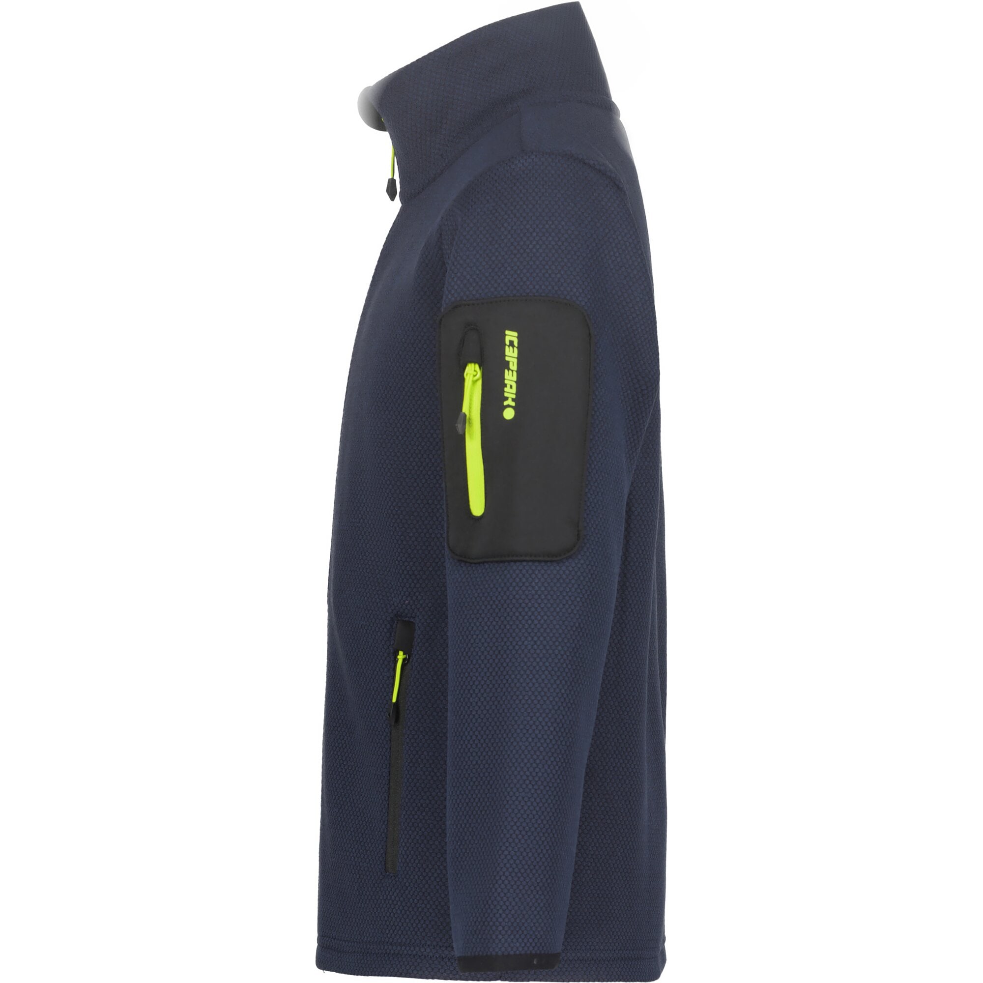 Icepeak Funktionsjacke »K FLEECEJACKE KEVELAER«, mit hohem Stehkragen