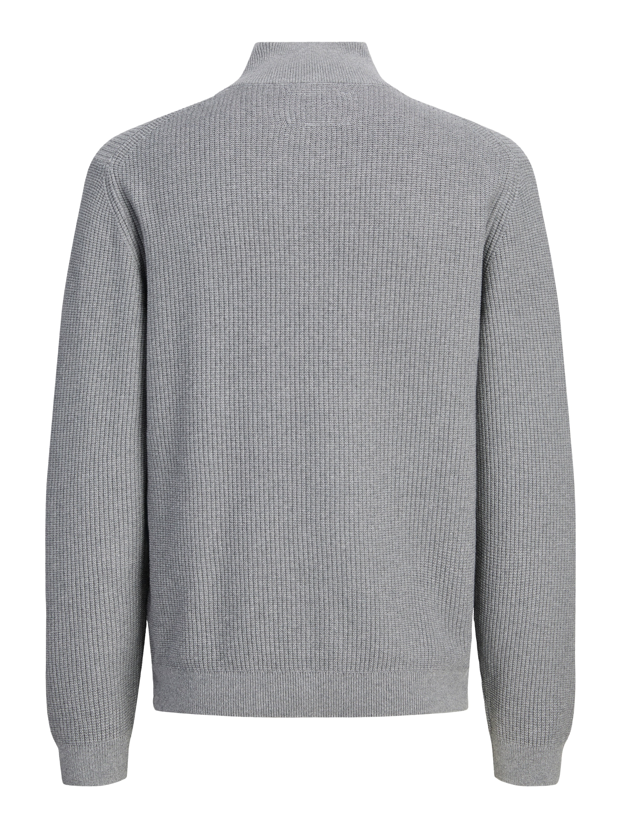 Jack & Jones Troyer »JPRBLACONNOR KNIT HALF ZIP« Baumwolle, regular fit