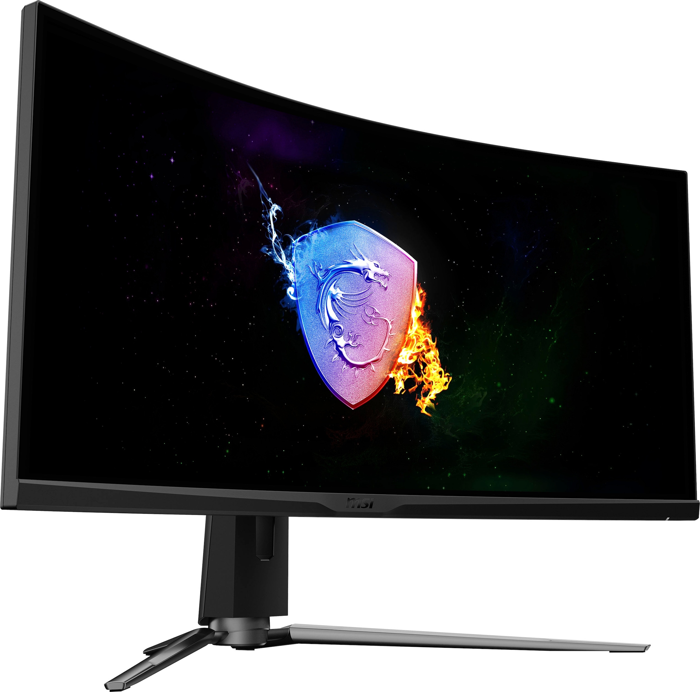 MSI Curved-Gaming-LED-Monitor »MPG Artymis 343CQR«, 86 cm/34 Zoll, 3440 x 1440 px, UWQHD, 1 ms Reaktionszeit, 165 Hz, höhenverstellbar, 3 Jahre Herstellergarantie