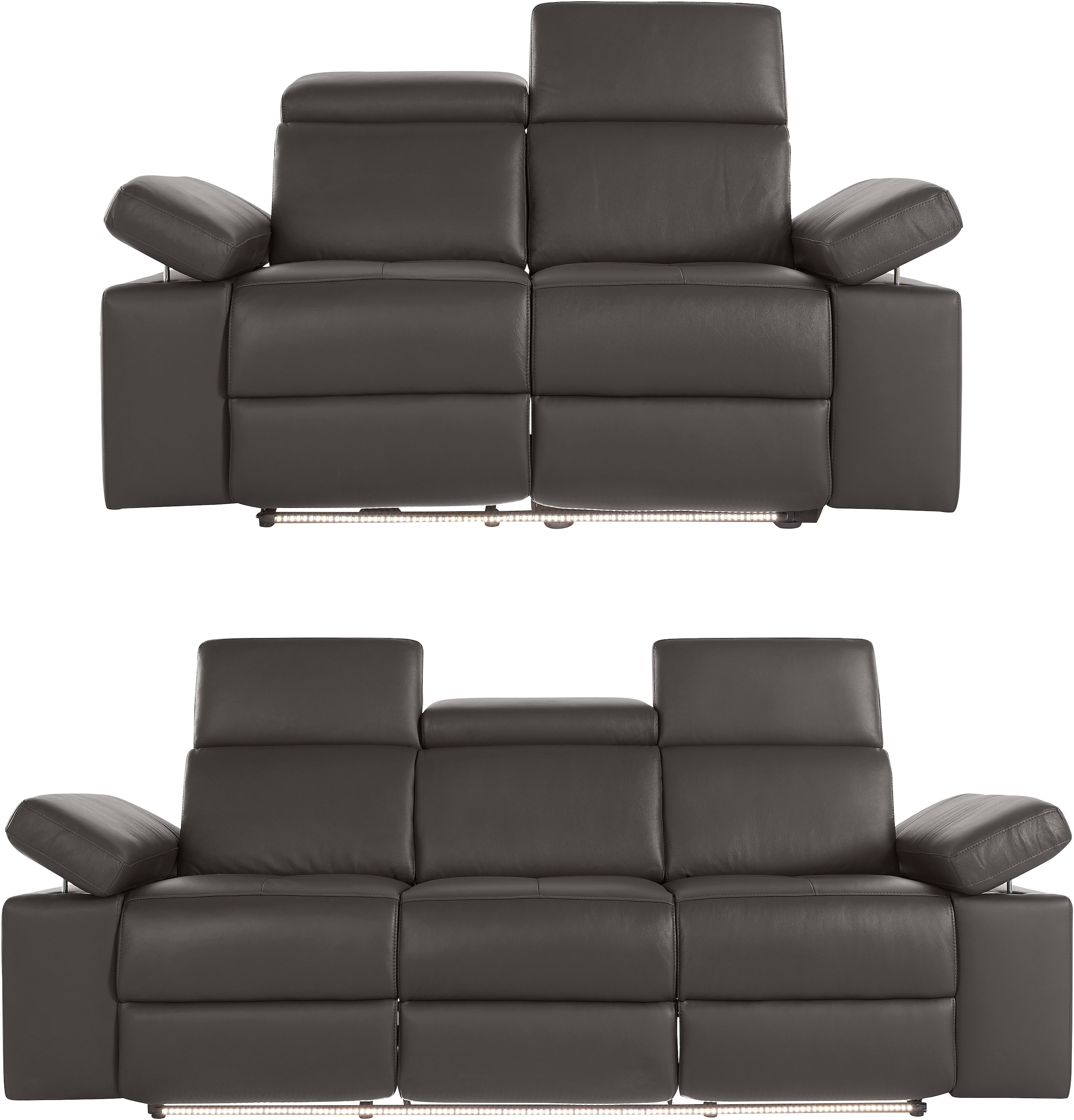 Home affaire Sitzgruppe »Kilado« mit Relaxfunktion, verstellbarer Armlehne, Kopfteilverstellung