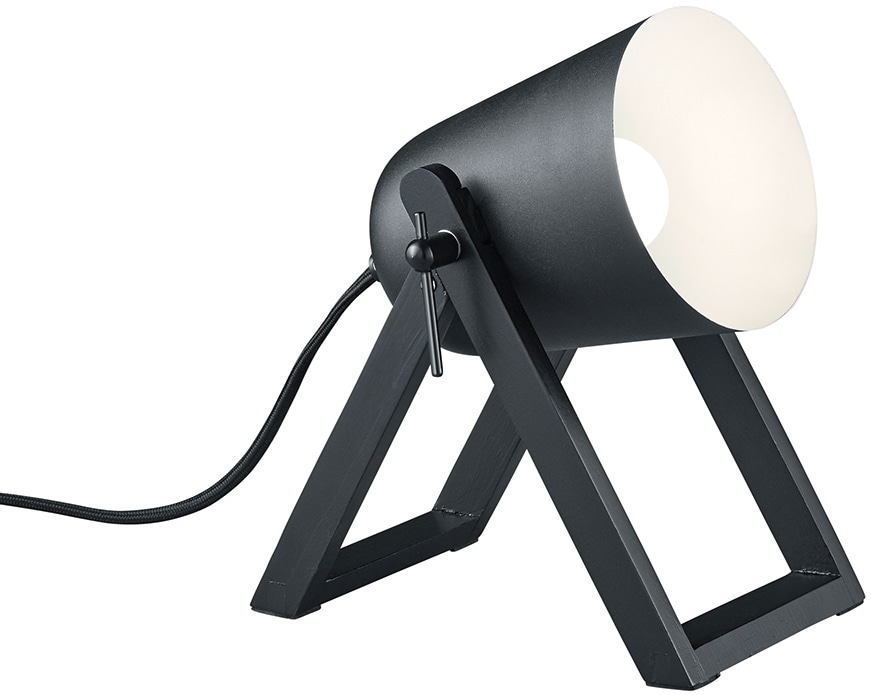 TRIO Leuchten Schreibtischlampe »Marc«, 1 flammig-flammig, Tischleuchte, Lichtkegel frei positionierbar, Leuchtmittel wechselbar