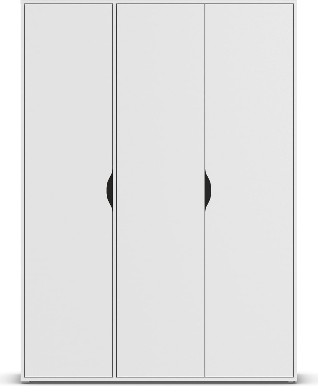 rauch Drehtürenschrank »Kleiderschrank Schrank Garderobe Wäscheschrank NARAI viel Stauraum« in 3 verschiedenen Ausstattungen BASIC/CLASSIC/PREMIUM,  Griffausfräsungen für eine grifflose Optik TOPSELLER MADE IN GERMANY