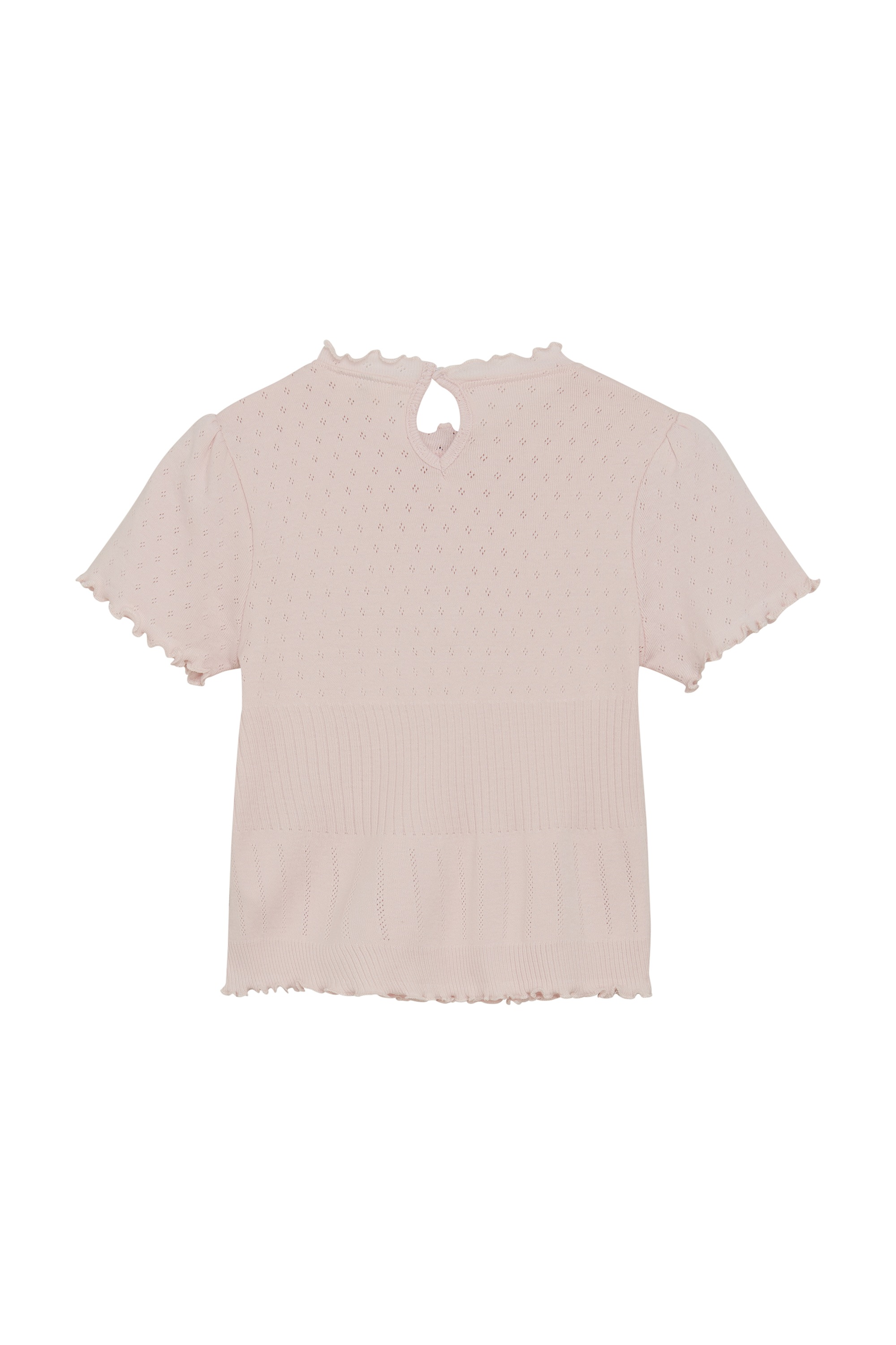 EN FANT Rundhalsshirt »Rundhalsshirt ENT-shirt SS Pointelle«