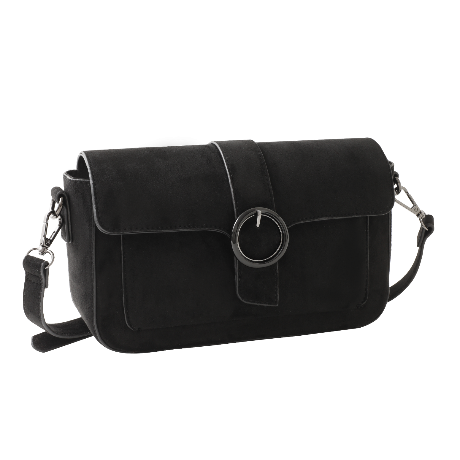 MARCO TOZZI Umhängetasche Damen Schultertasche, Handtasche mit modischer Zierschnalle