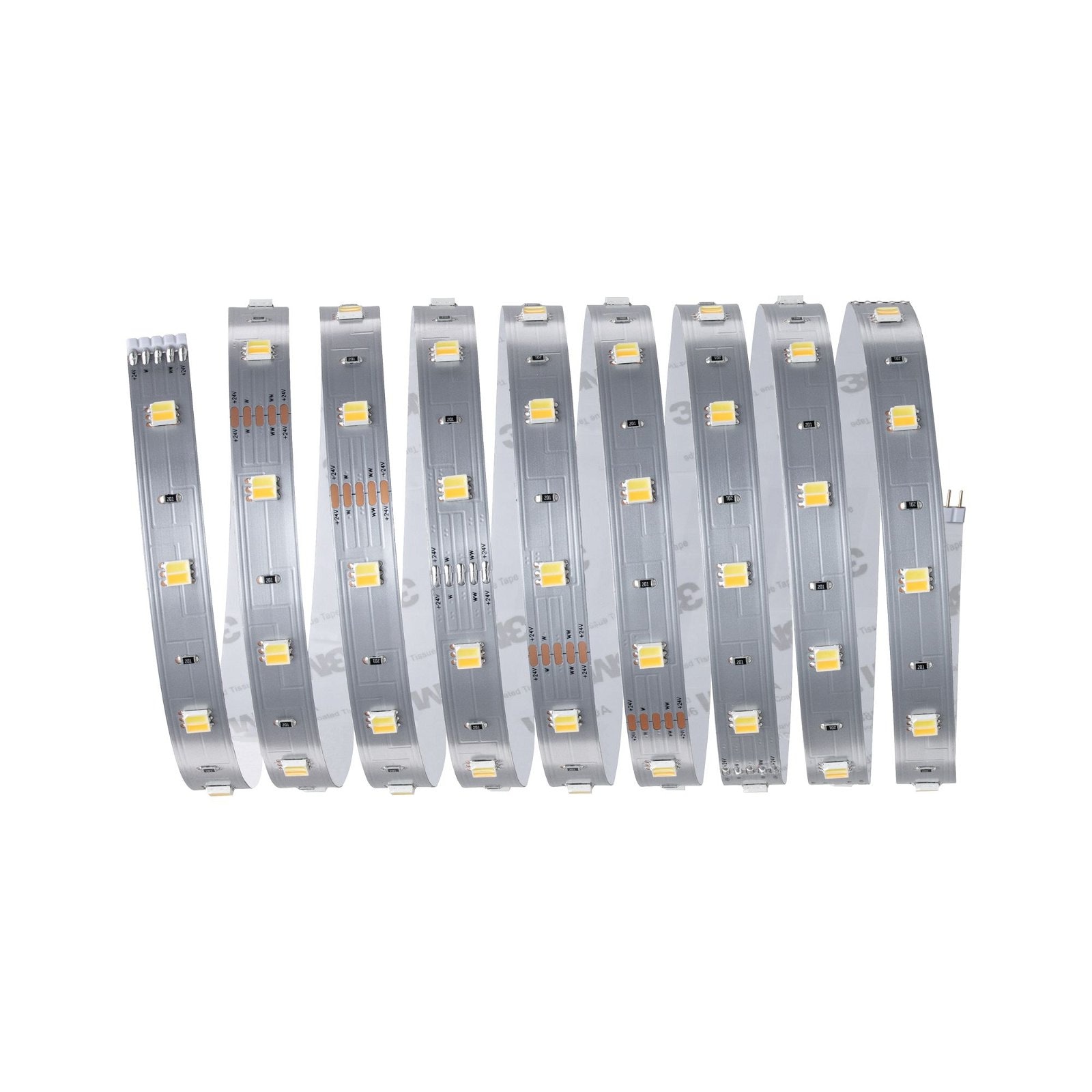 Paulmann LED-Streifen »MaxLED 250 Stripe 2,5m IP20 2700-6500K 9W 24V Silber«, 1 St.-flammig, TunableWhite