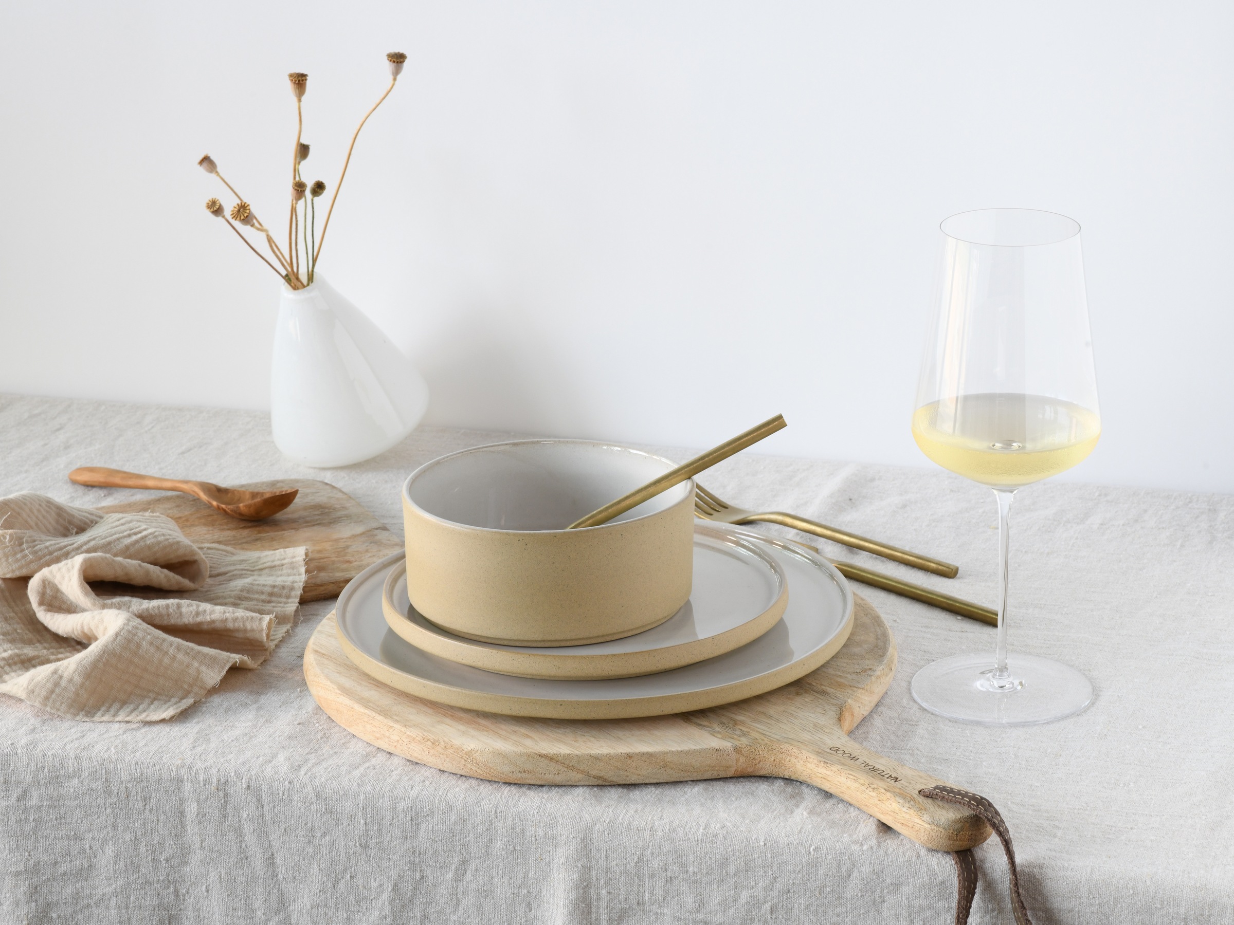 CreaTable Schale »Futuro«, 4 tlg., aus Steinzeug, Müslischale, Salatschale, Snackschale, Dipschale, Ø 14 cm