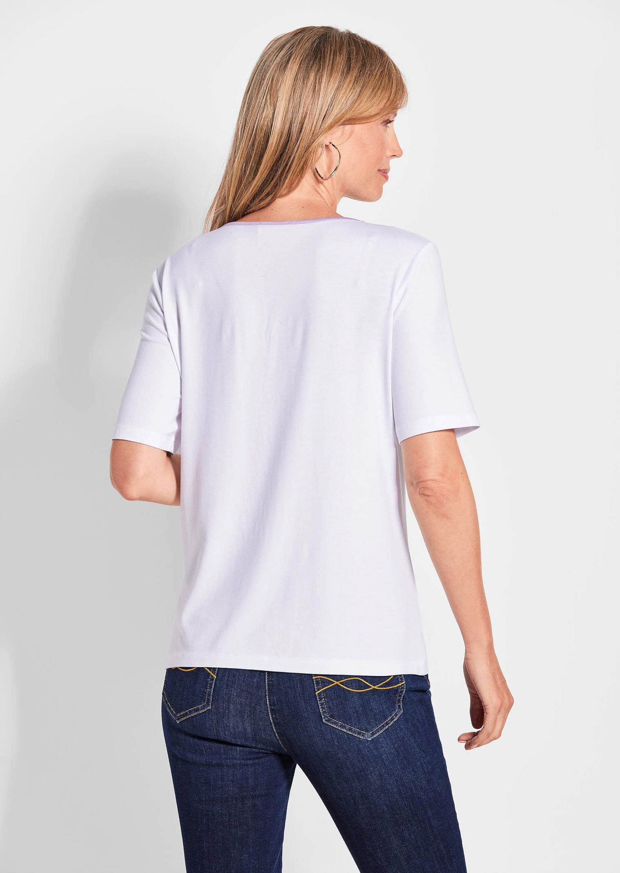 GOLDNER Print-Shirt »Bezauberndes Druckshirt mit Motivdruck«