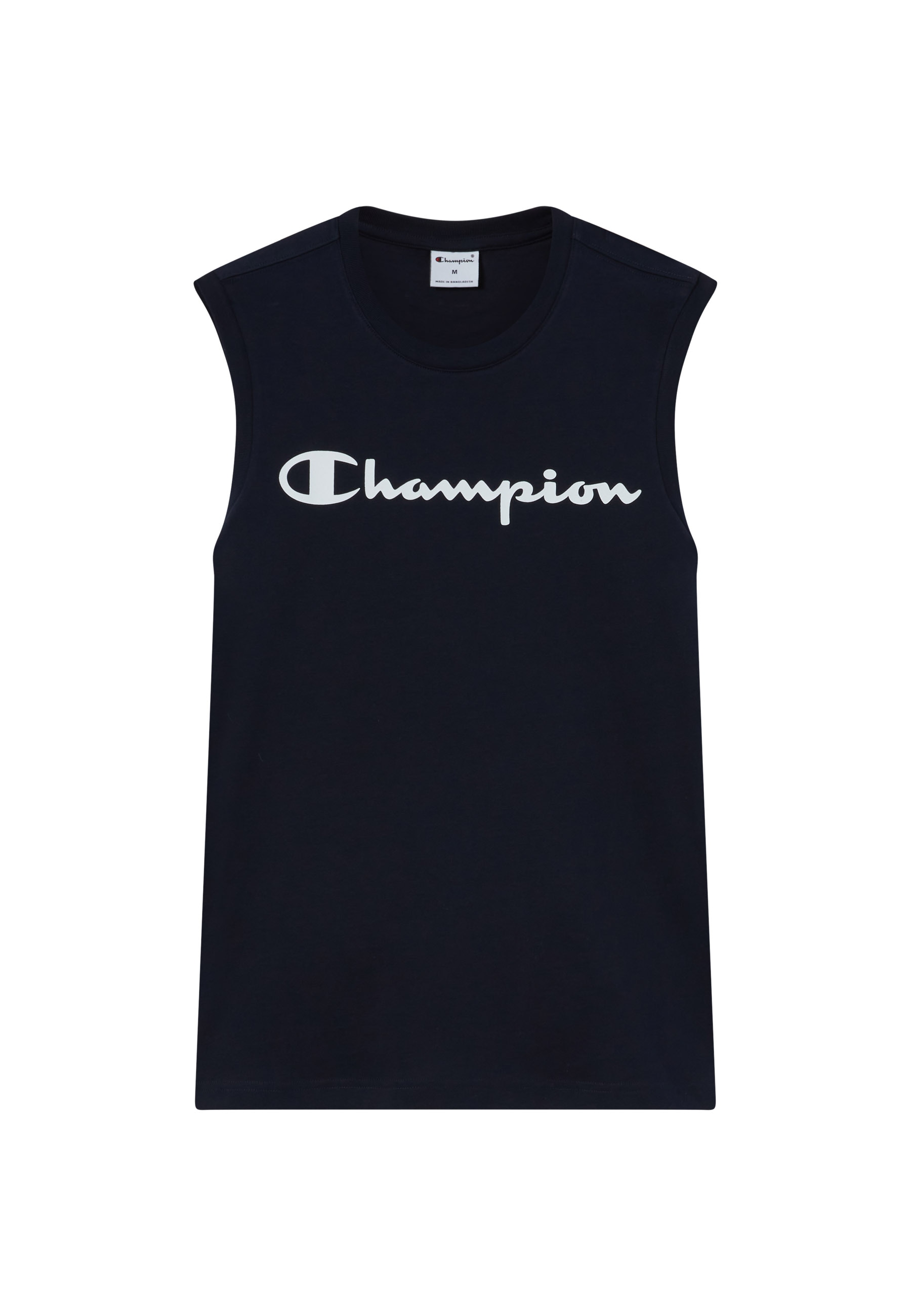 Champion Tanktop »BASICS Sleeveless T-Shirt Large Logo« sportliche Schnittform, sportlicher Stil, mit Rundhalsausschnitt