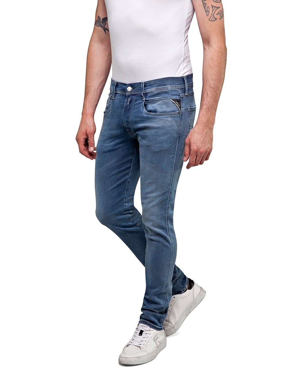 Replay Slim-fit-Jeans »ANBASS HYPERFLEX BIO« mit Stretch-Anteil