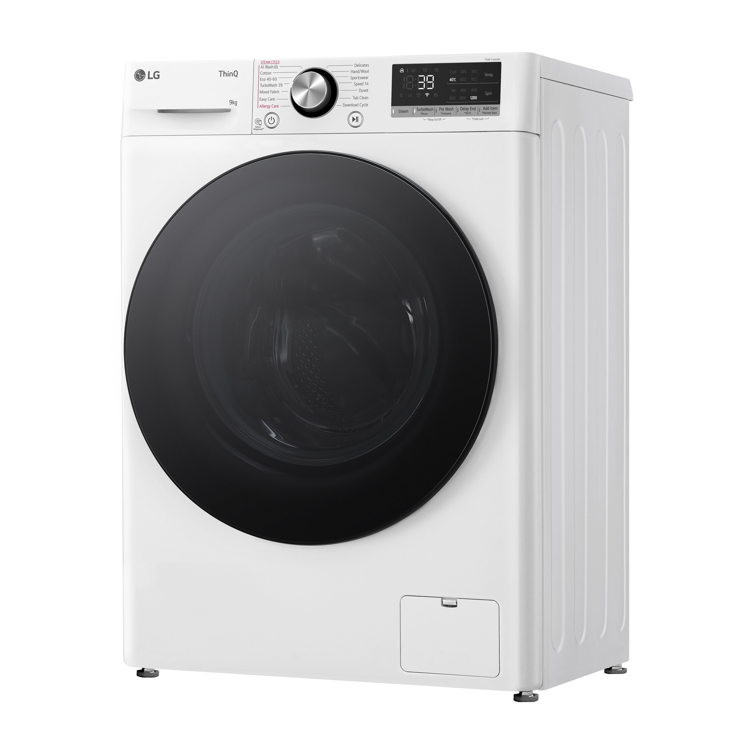 LG Waschmaschine, F2V7SLIM9, 9 kg, 1100 U/min