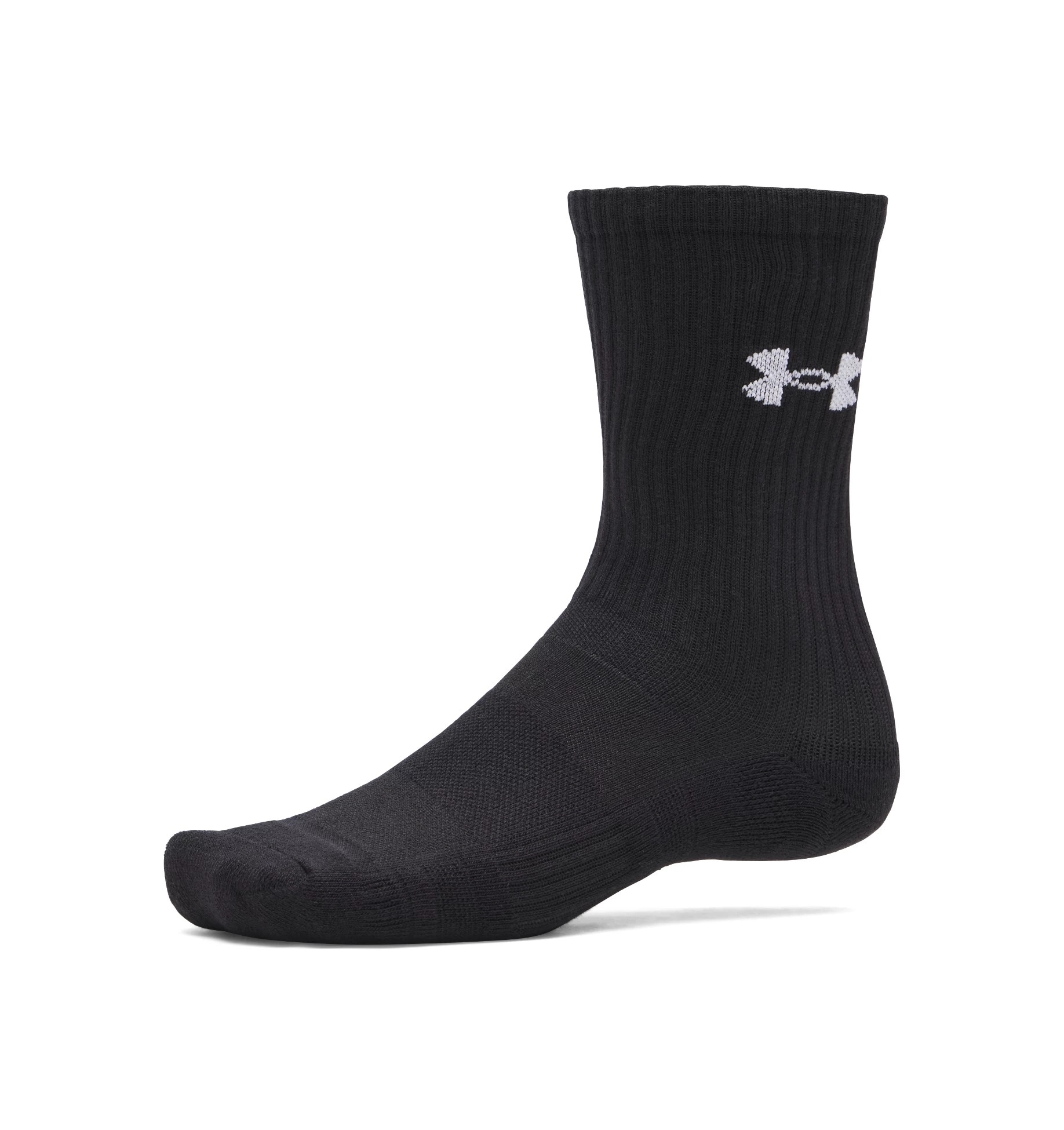 Under Armour® Sportsocken »UA PERFORMANCE COTTON 3P CRW« 3 Paar tlg. für vielseitige Aktivitäten, weiches Material aus 100% Baumwolle