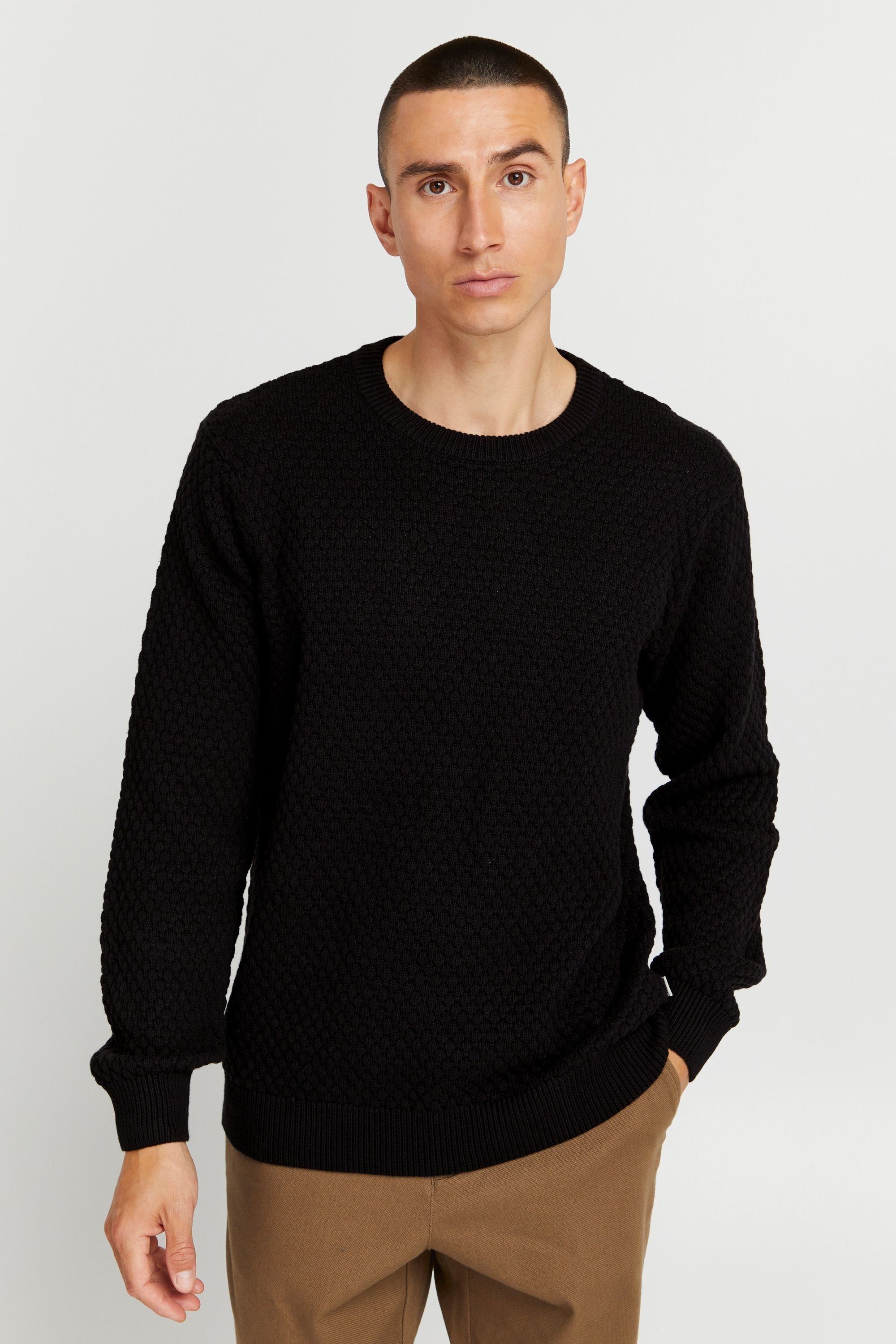 !Solid Strickfleece-Pullover »Strickpullover SDClive«