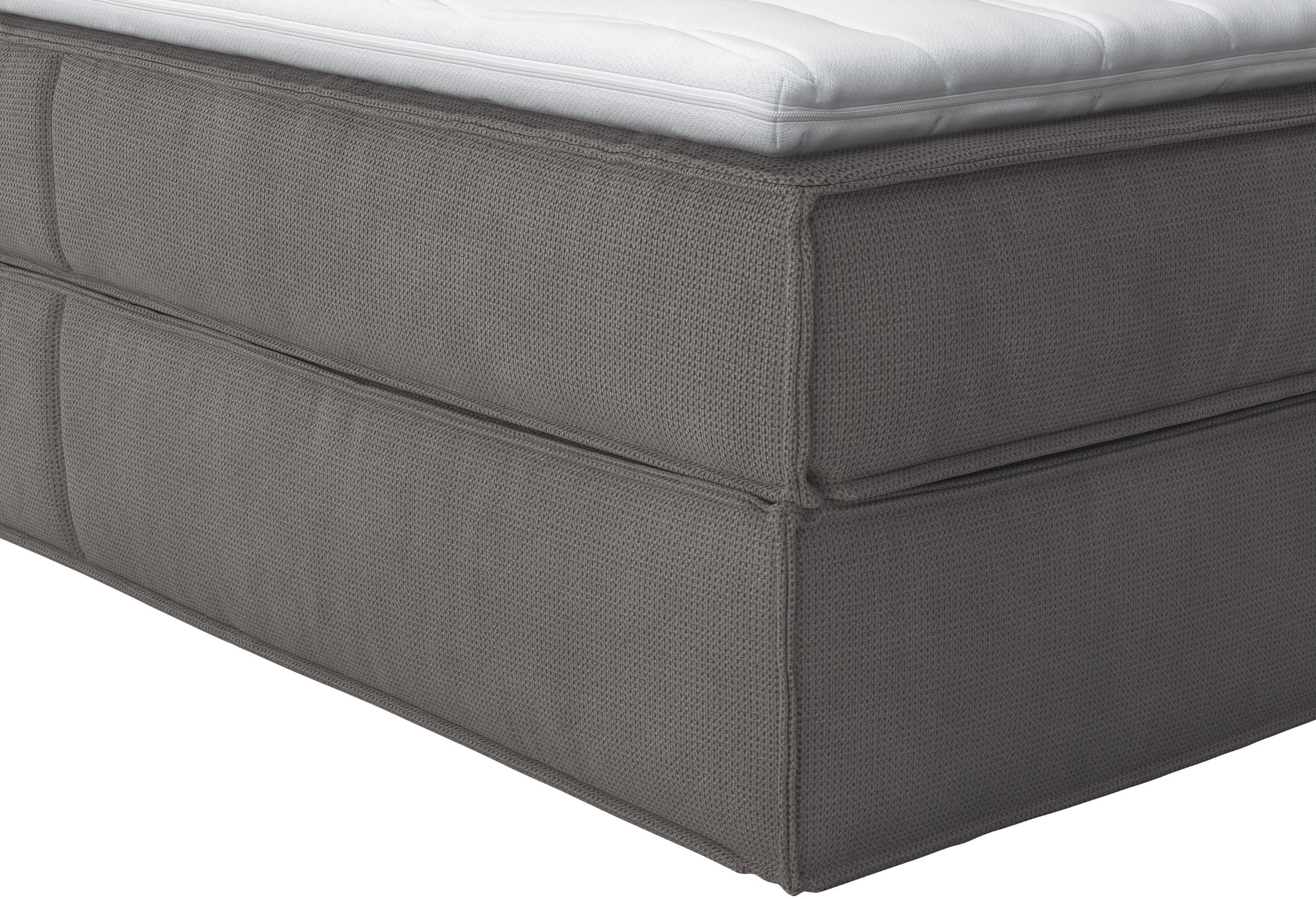 Home affaire Boxspringbett »Sacy«, Boxbett inkl. Topper, 2 Matratzen, Härtegrade H2, H3 und H4 wählbar