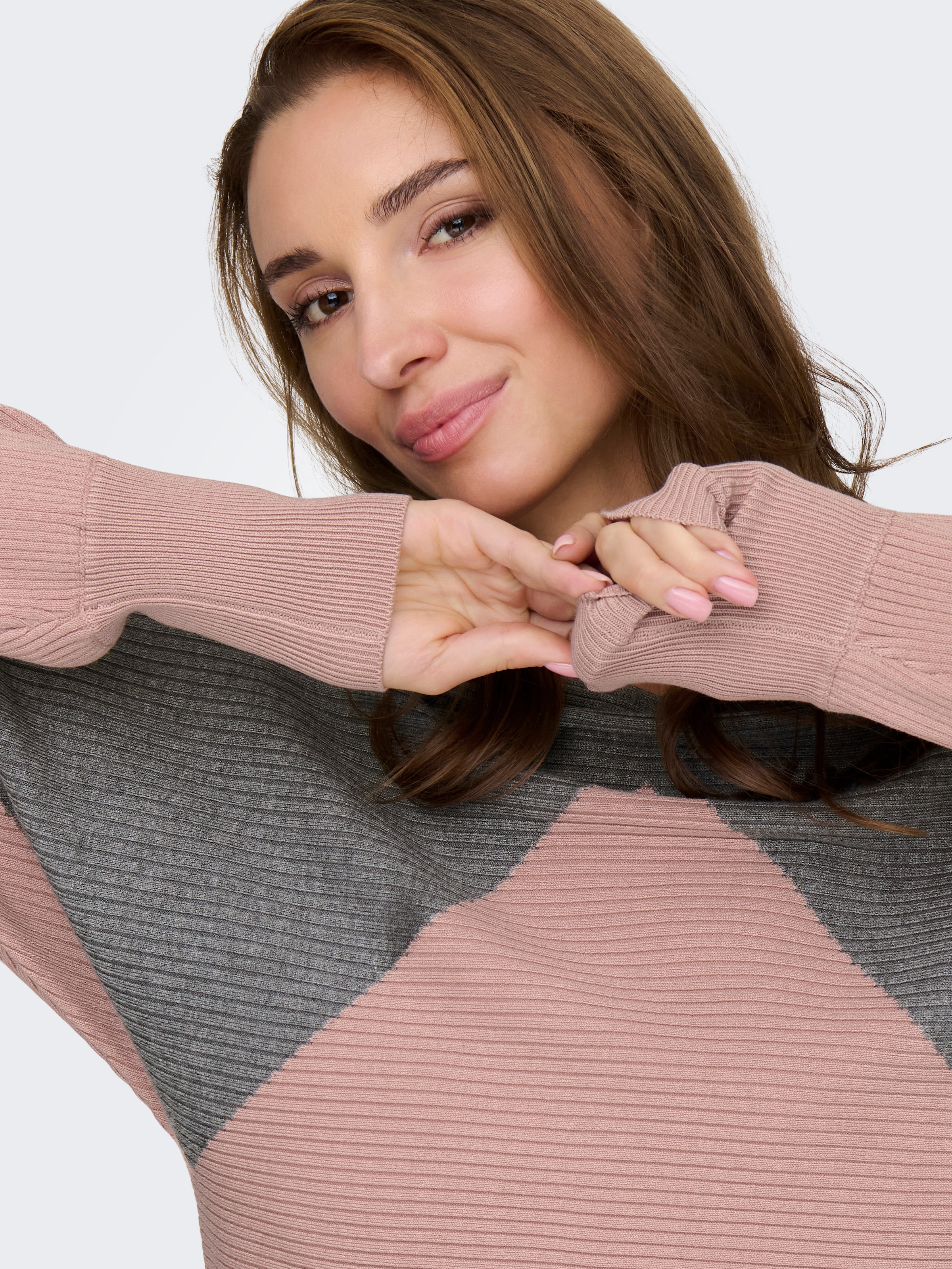 ONLY Strickpullover »ONLMADALINE LS BOAT NECK PULLOVER EX KNT«