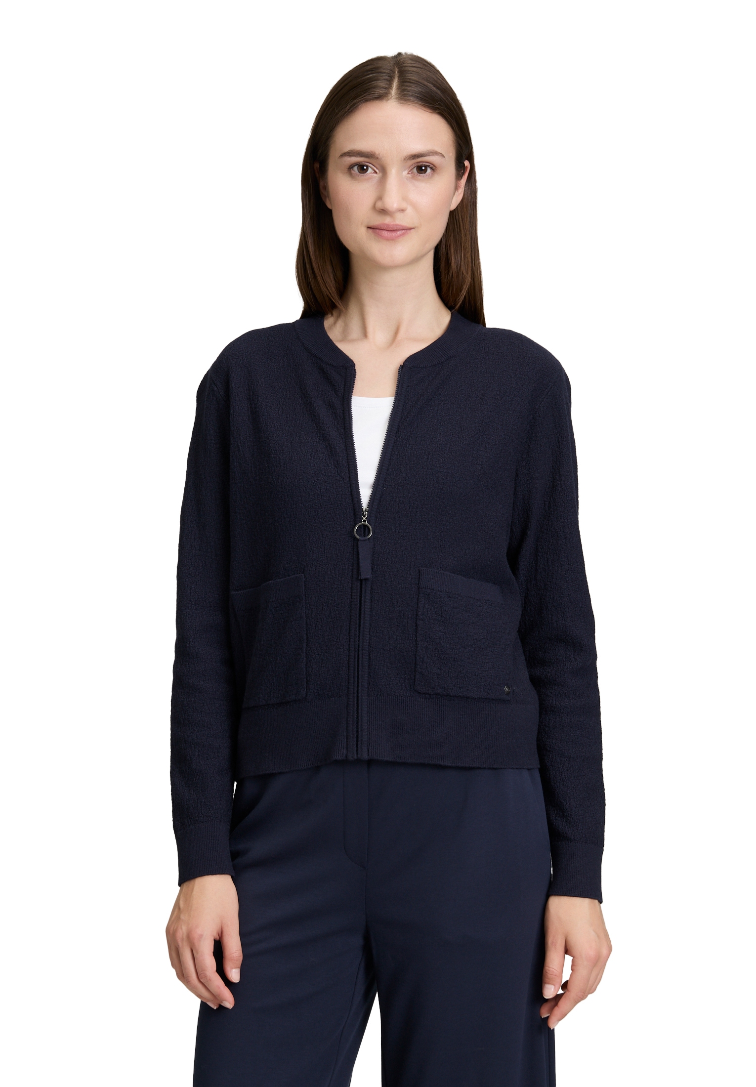 Betty&Co Cardigan »Strick-Cardigan mit Reißverschluss«
