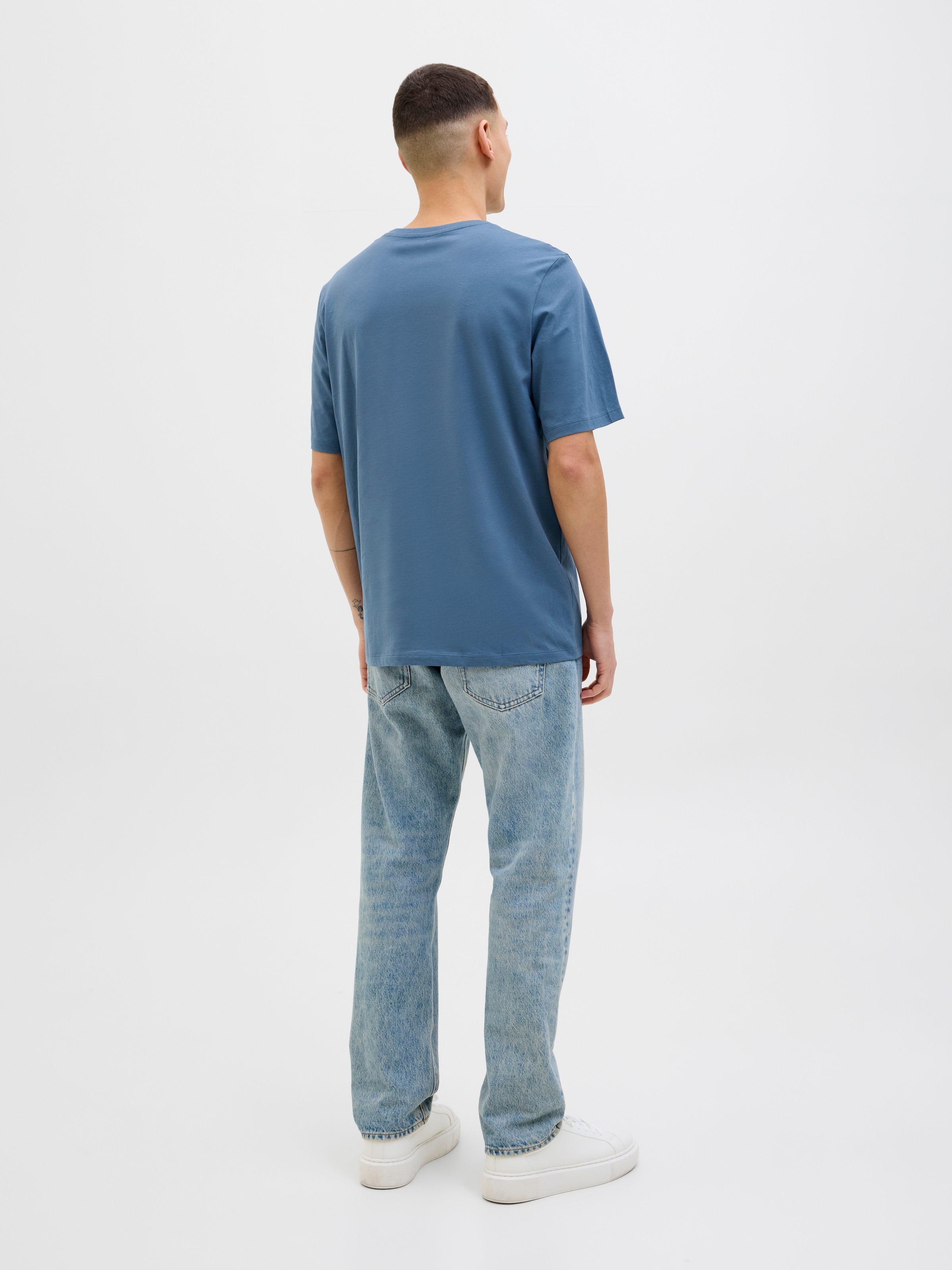 Jack & Jones Print-Shirt »JJHAWAII SHAPE TEE SS CREW NECK«