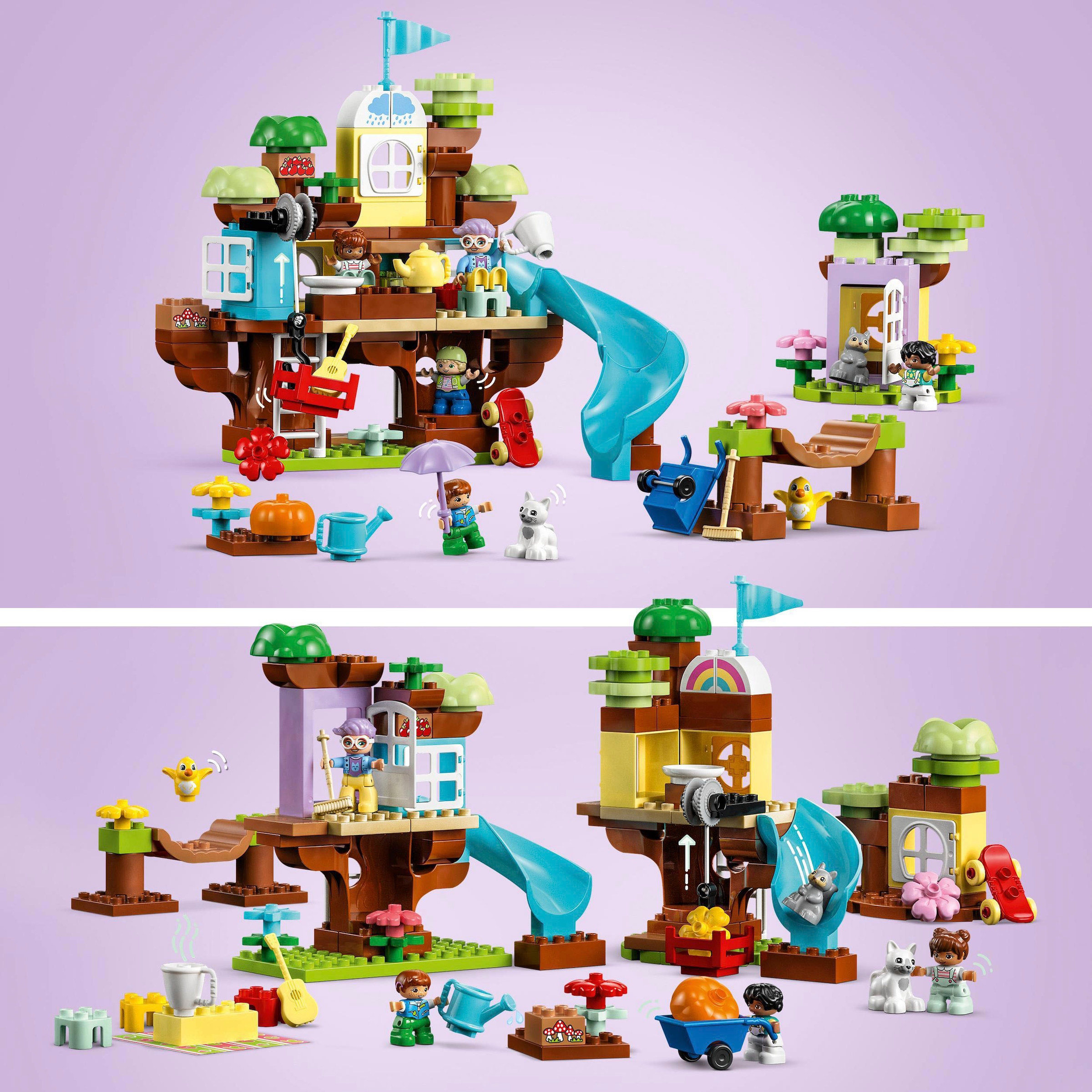 LEGO® Konstruktionsspielsteine »3in1 Baumhaus (10993), LEGO® DUPLO Town«, (126 St.)