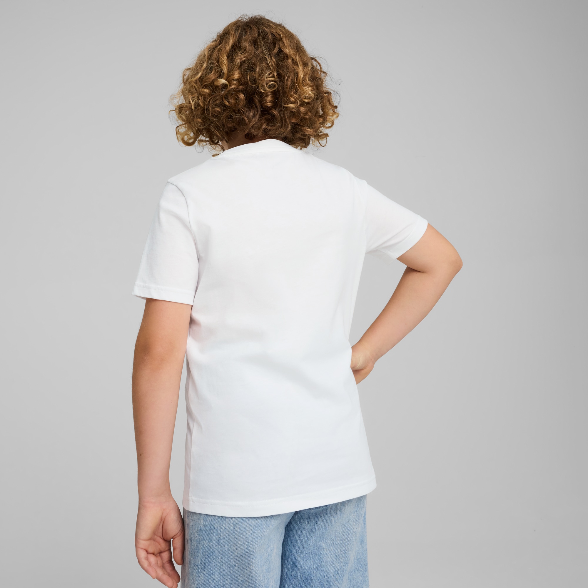 PUMA T-Shirt »ESS NO 1 LOGO TEE B« mit Rundhalsausschnitt, kurzärmlig, ohne Kapuze