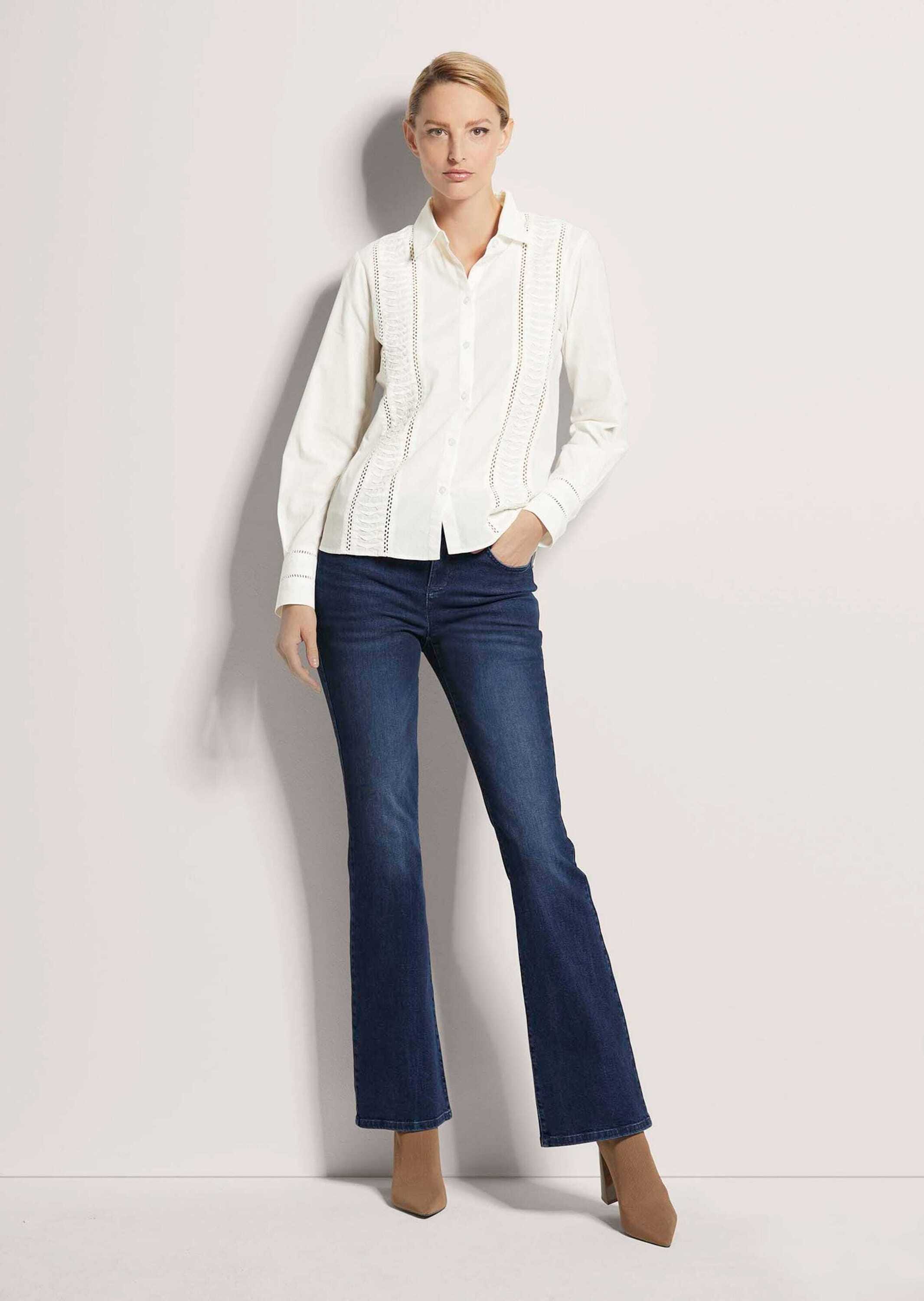 MADELEINE Hemdbluse »Bluse Bluse mit Cut Outs«