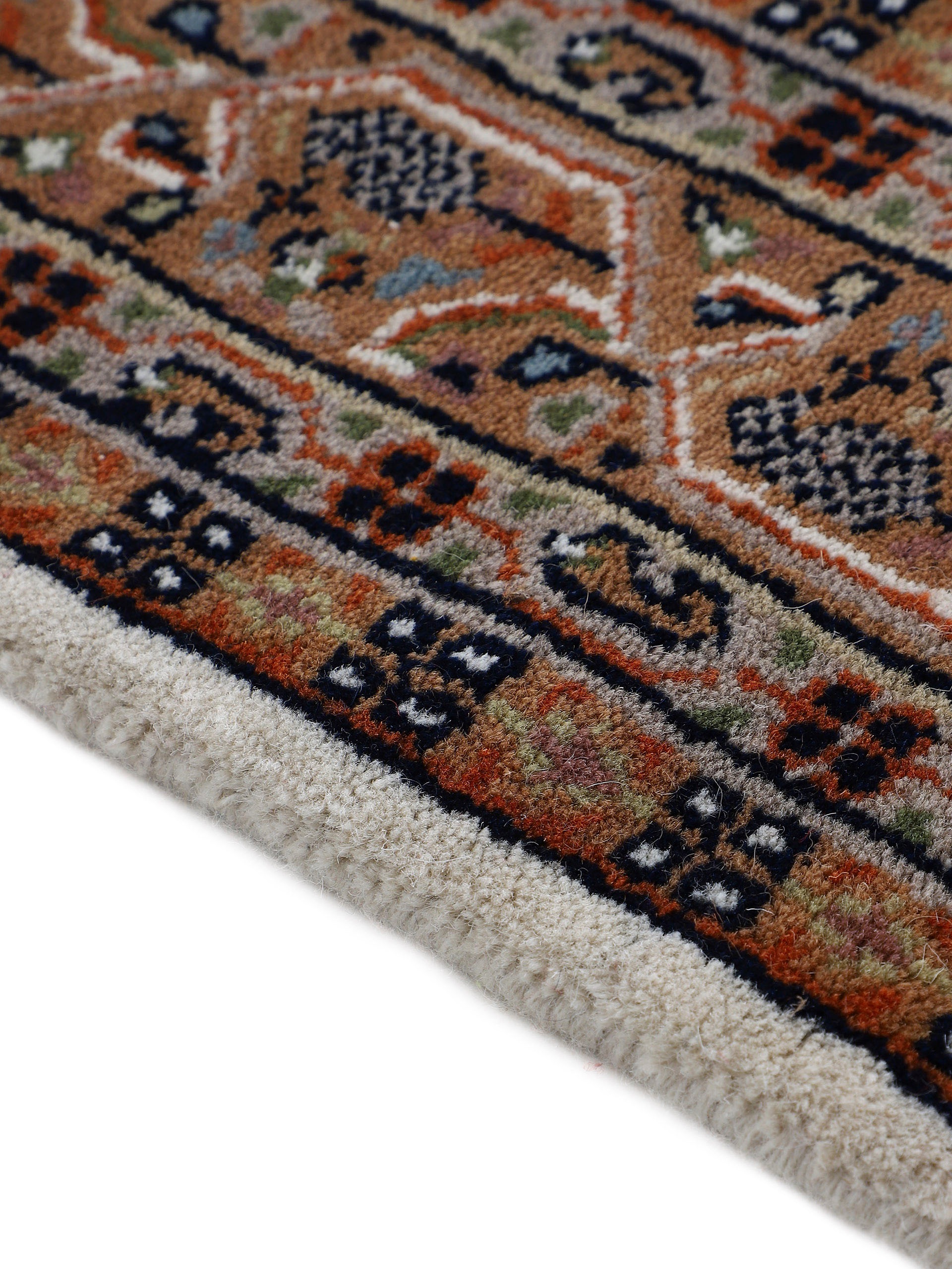 Woven Arts Orientteppich »Mir,  auch als Läufer«, rechteckig, 15 mm Höhe, handgeknüpft, Wohnzimmer, reine Wolle