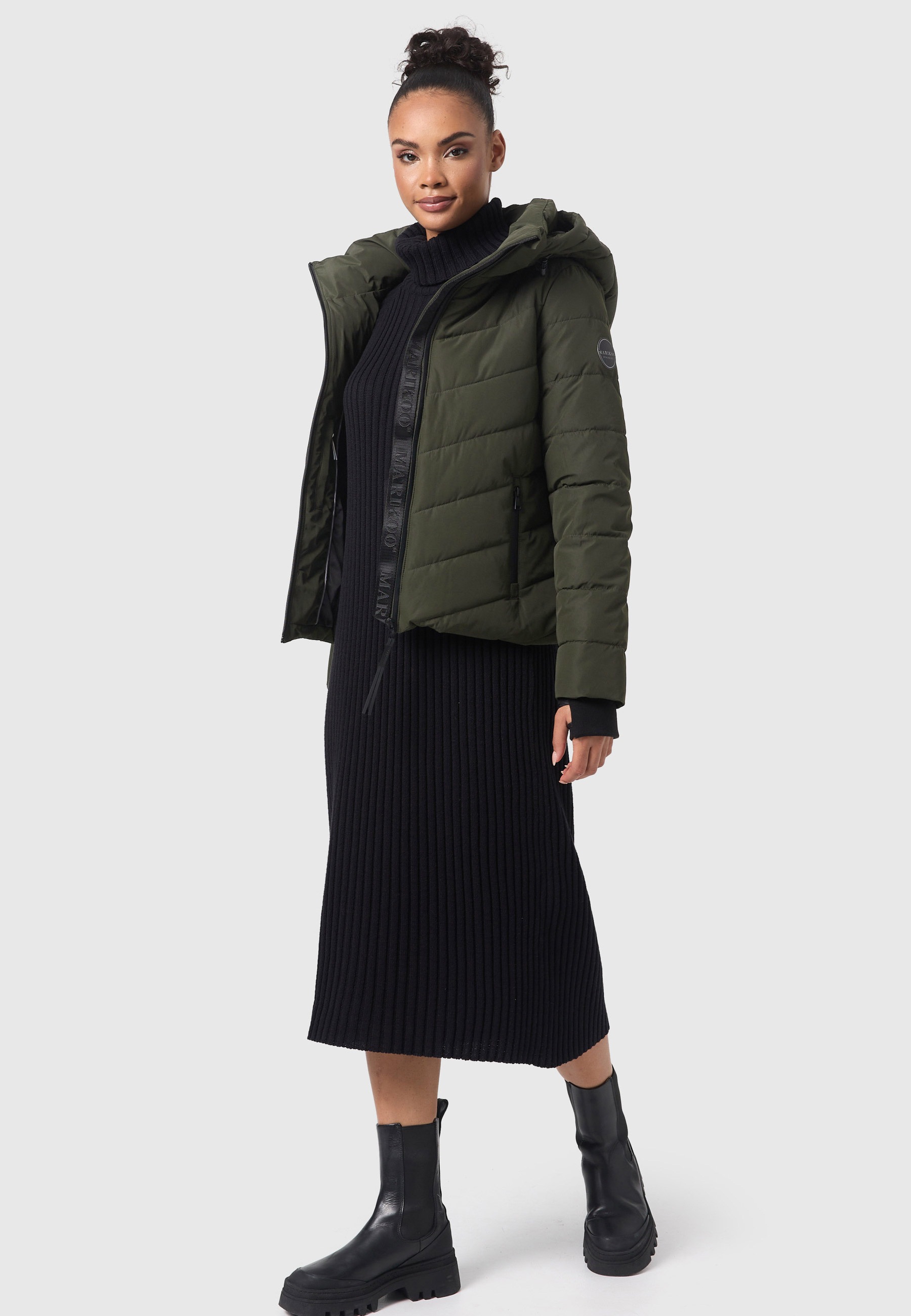 Marikoo Winterjacke »Marikoo Samuiaa Damen Steppjacke B986«