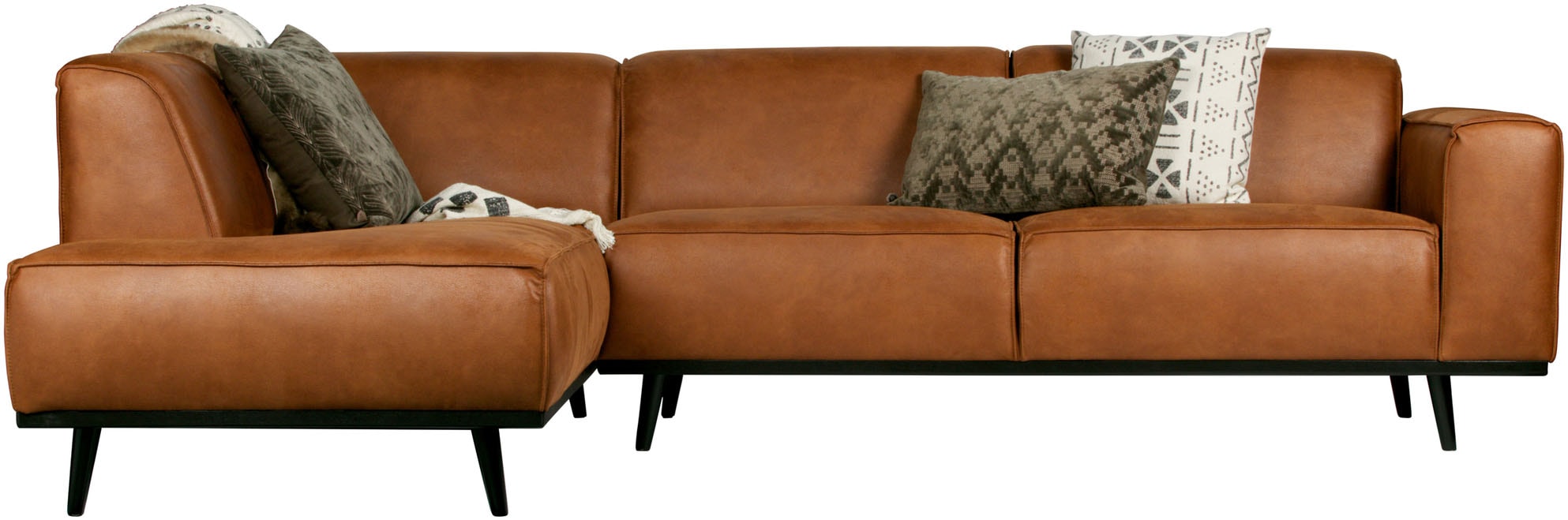 WOOOD Ecksofa »Statement« frei im Raum stellbar, H 77 cm x B 274 cm