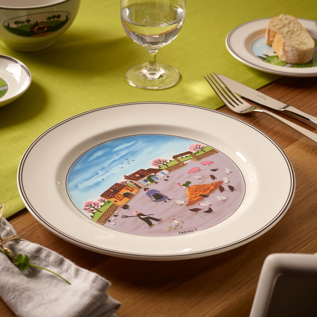 Villeroy & Boch Speiseteller »Speiseteller Kollektion Design Naif ø 27 cm 6er Set bunt«
