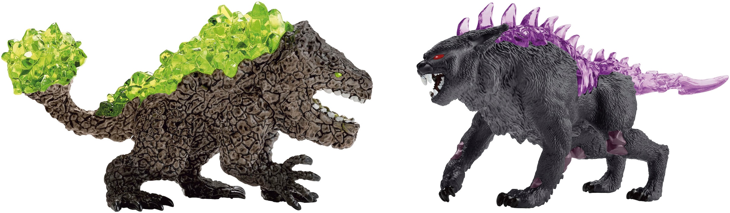 Schleich® Spielfigur »ELDRADOR® CREATURES, Schattenluchs vs. Felsbrecher (70827)«