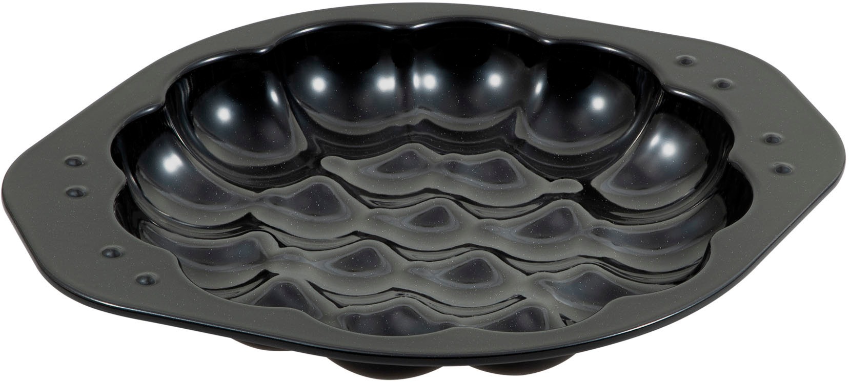 CHG Backform »WOLKENSONNE "Emaille"«, (Set, 2 St.), inkl. Rezeptheft, Made in Germany
