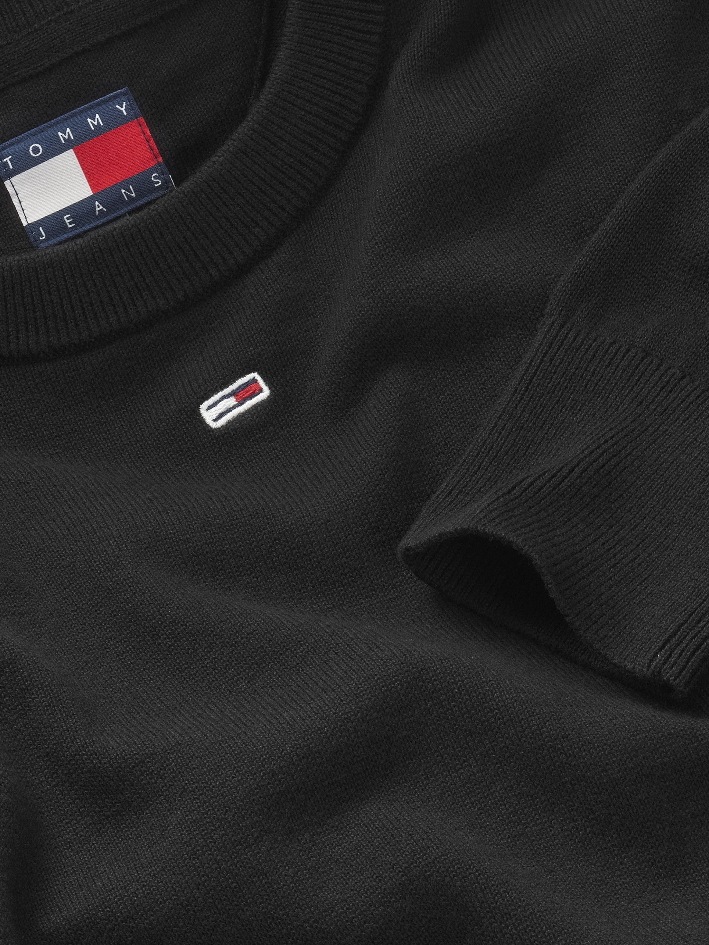 Tommy Jeans Curve Rundhalspullover »TJW ESSENTIAL CREW SWEATER EXT«, in Großen Größen, Rundhals