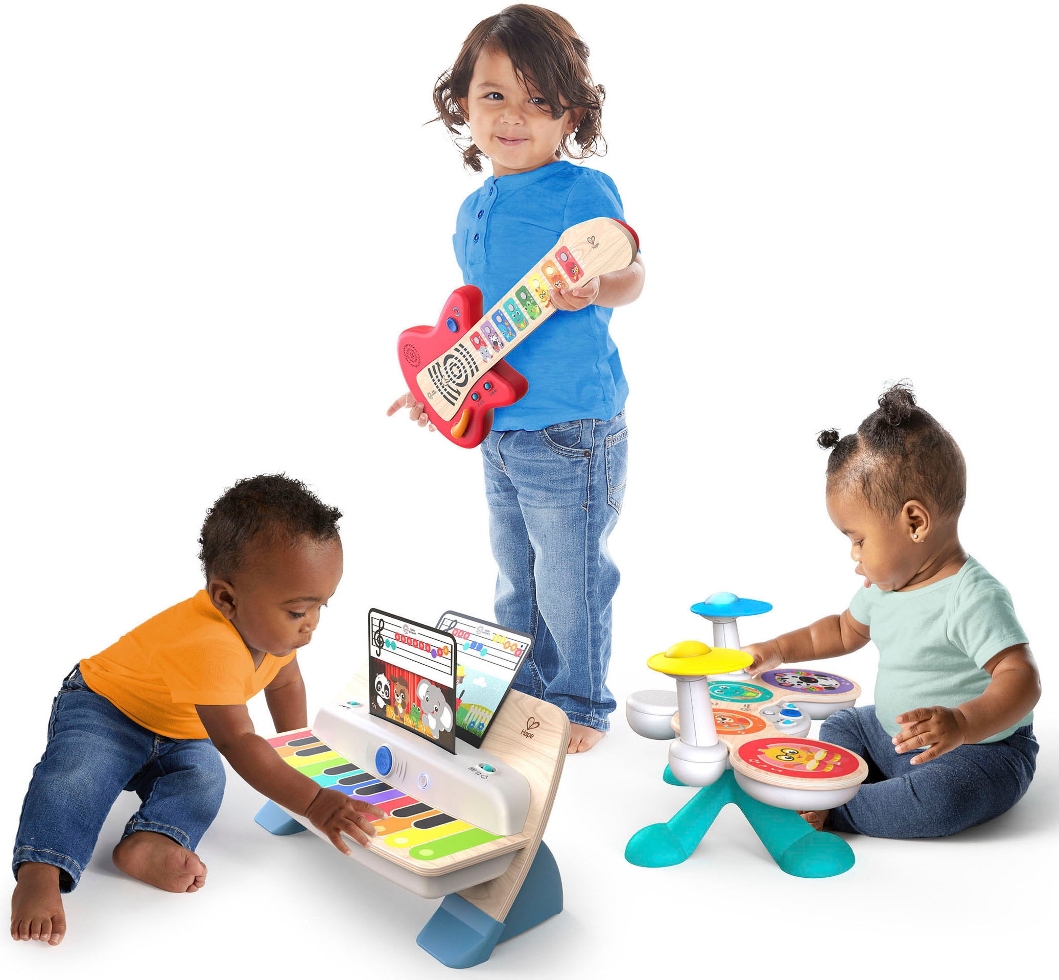 Hape Spielzeug-Musikinstrument »Baby Einstein, Together in Tune Piano™ Connected Magic Touch™«